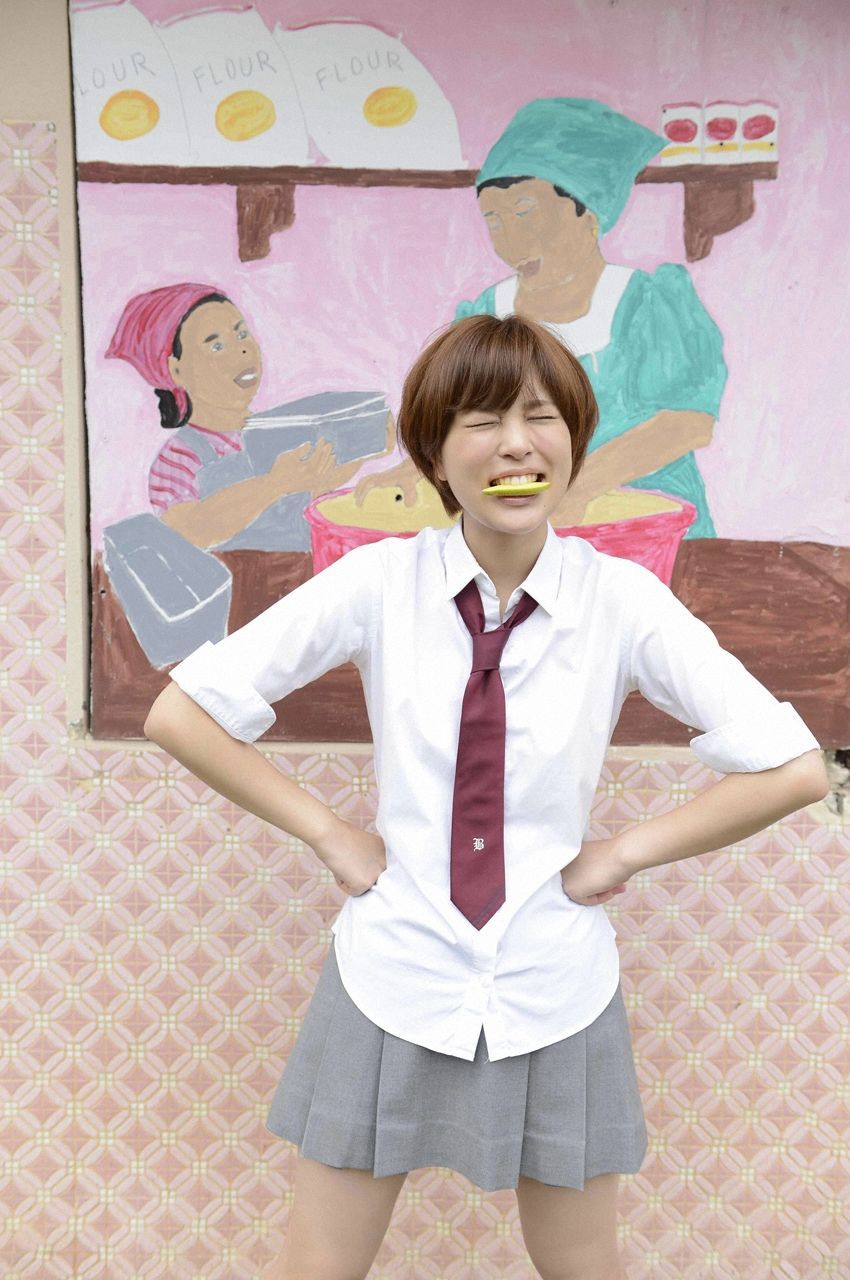 荒井萌《『濡れた肌』 今、注目の激カワモデル！》  NO.150-图55