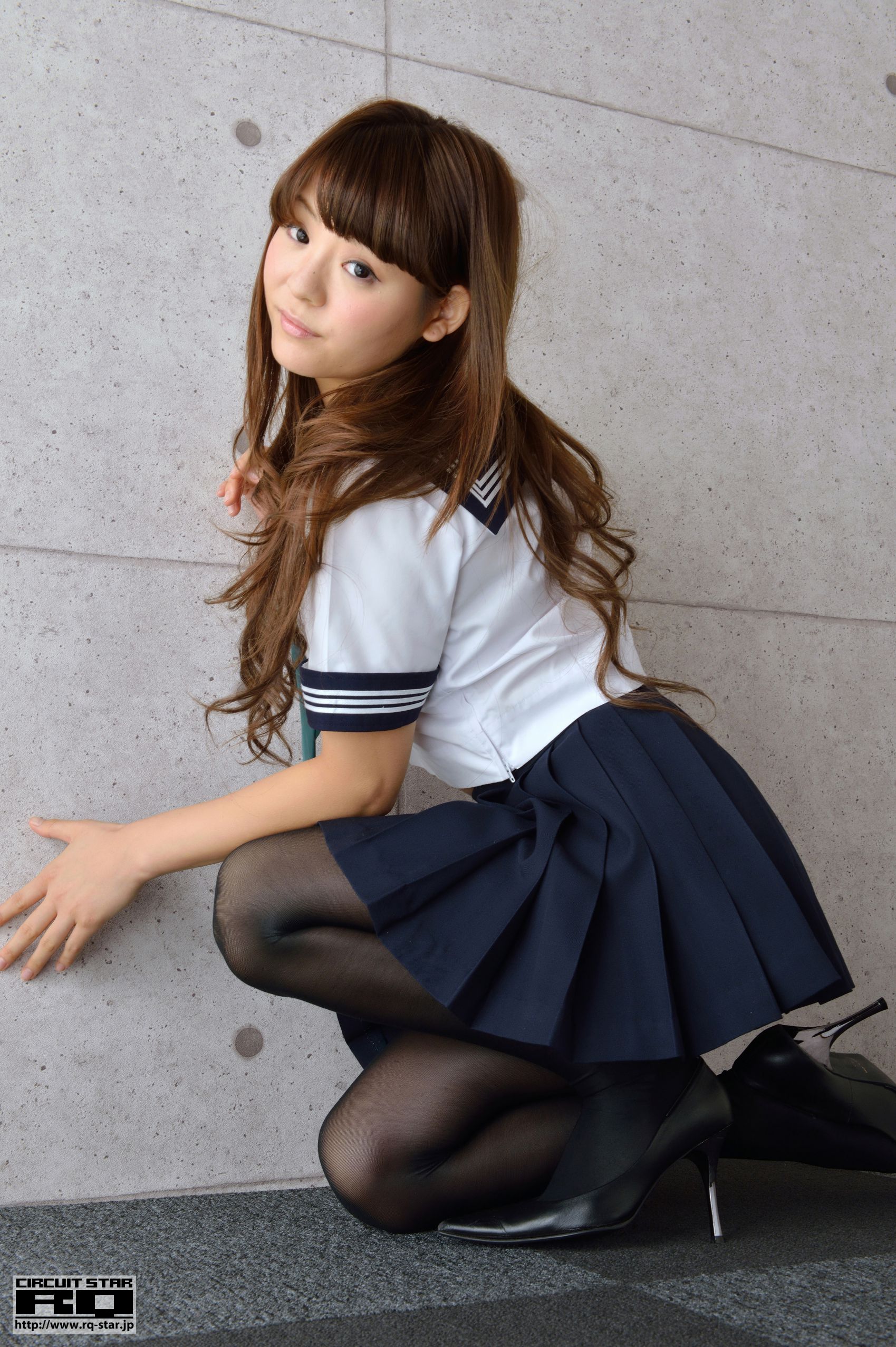 NO.00734 吉良真悠子 Sailor Style 校服 写真集-图25