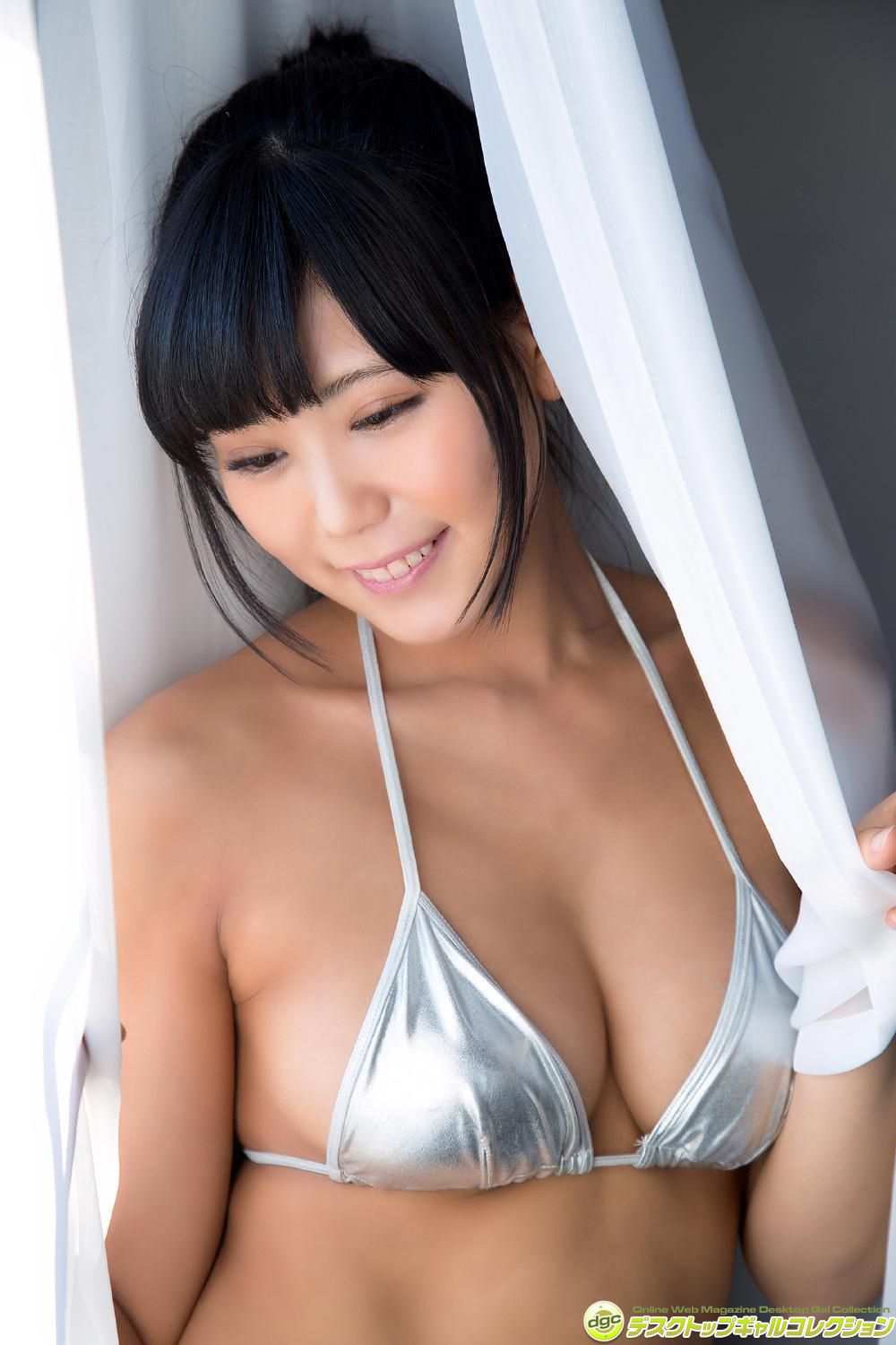 篠原冴美《爽やかな笑顔が眩しいマシュマロGカップ！》-图39