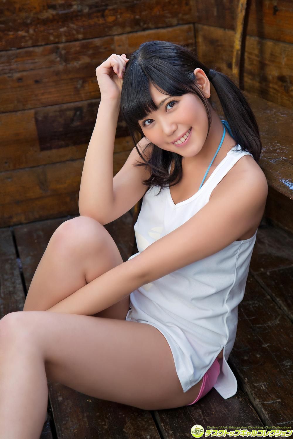 篠原冴美《爽やかな笑顔が眩しいマシュマロGカップ！》-图64