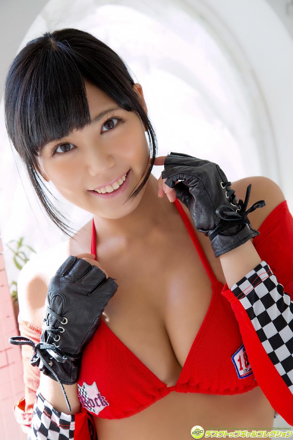 篠原冴美《爽やかな笑顔が眩しいマシュマロGカップ！》-图6