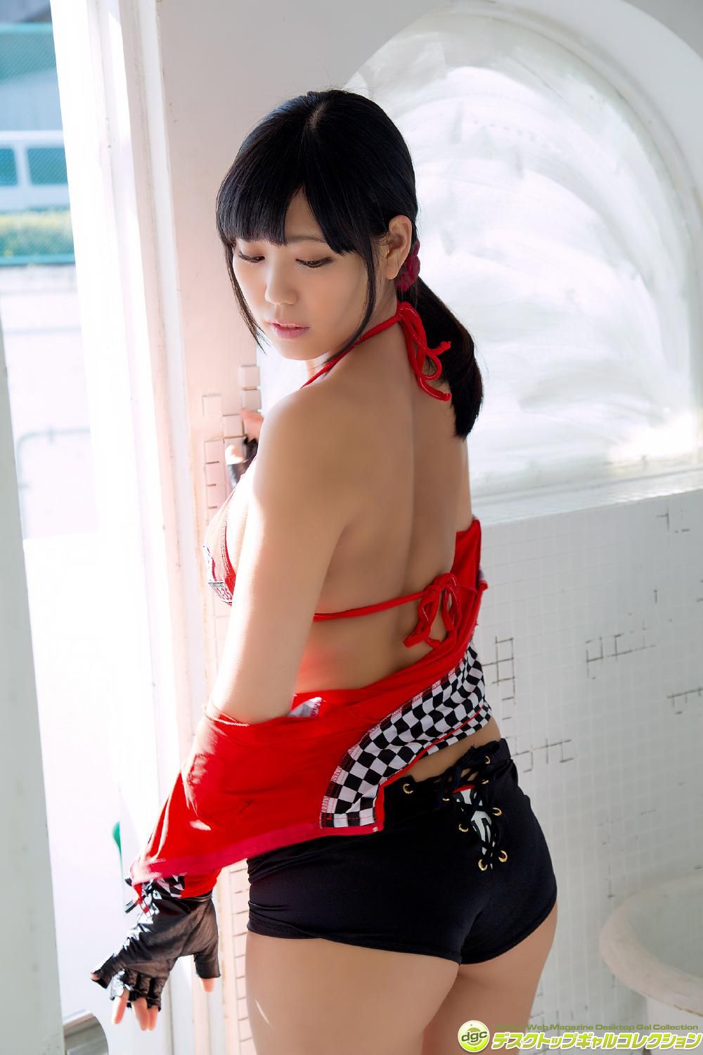 篠原冴美《爽やかな笑顔が眩しいマシュマロGカップ！》-图7