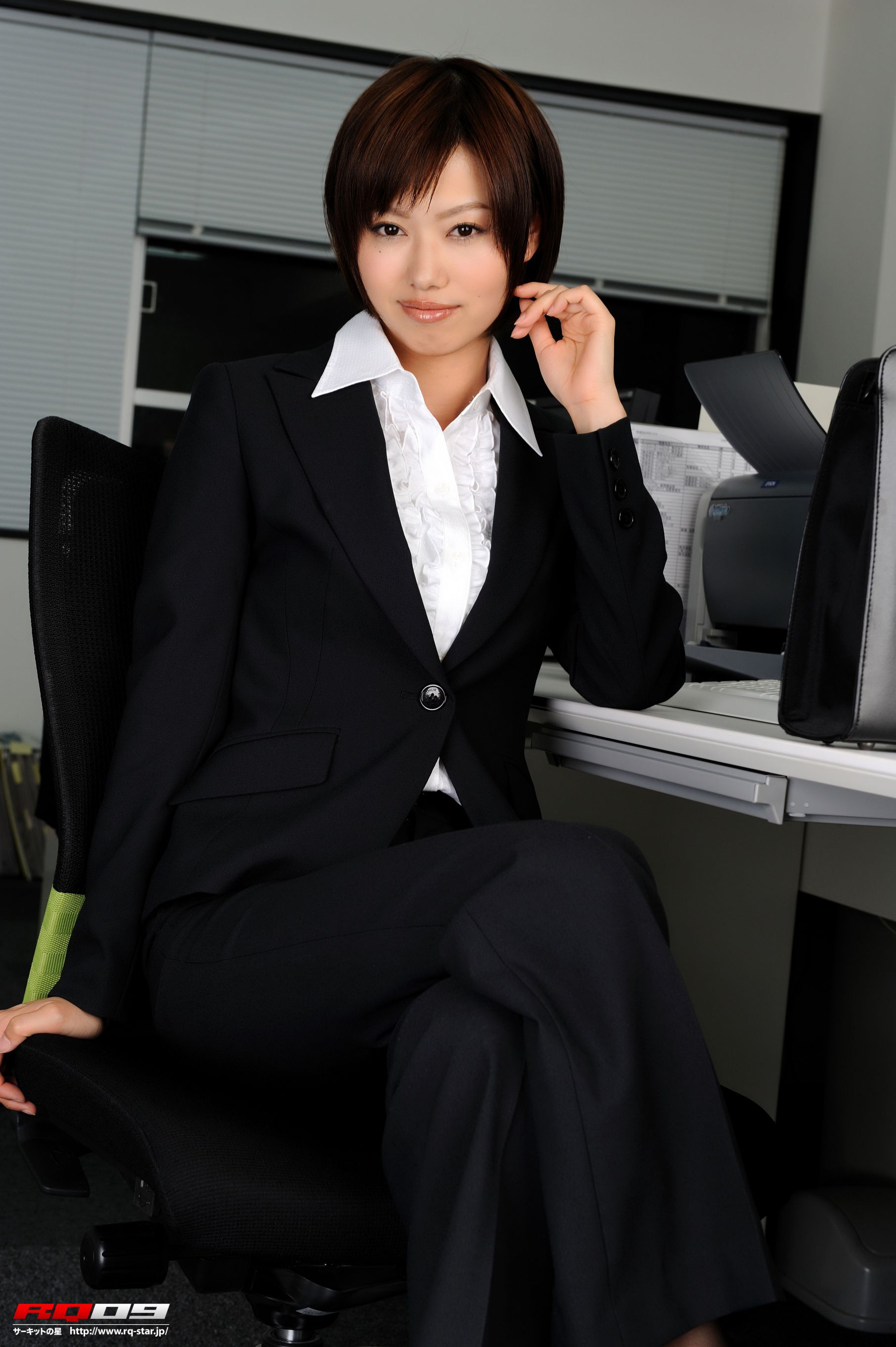 NO.00155 藤村えみり/藤村枝美里 Recruit Style 办公室美女系列-图18
