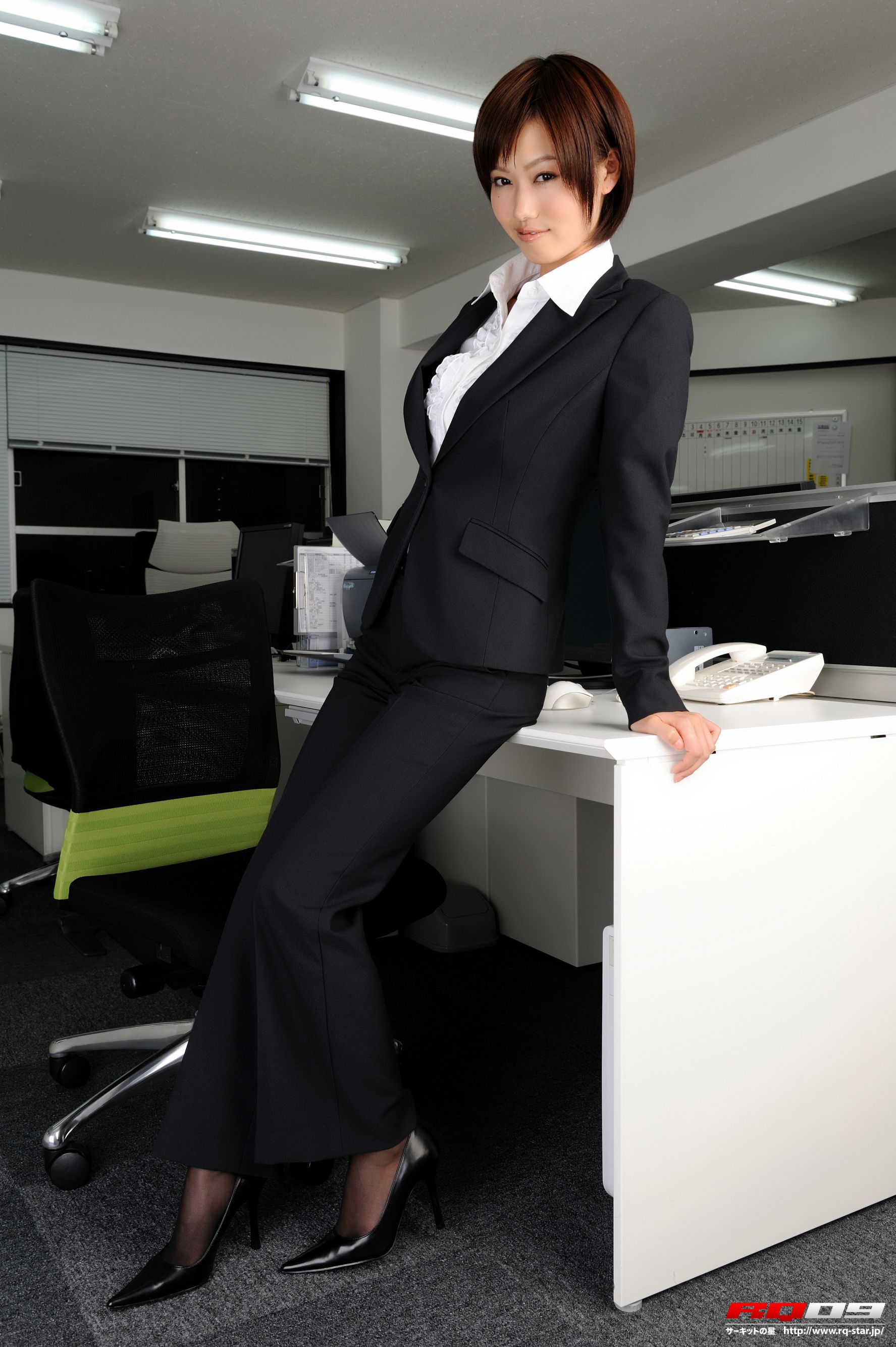 NO.00155 藤村えみり/藤村枝美里 Recruit Style 办公室美女系列-图1