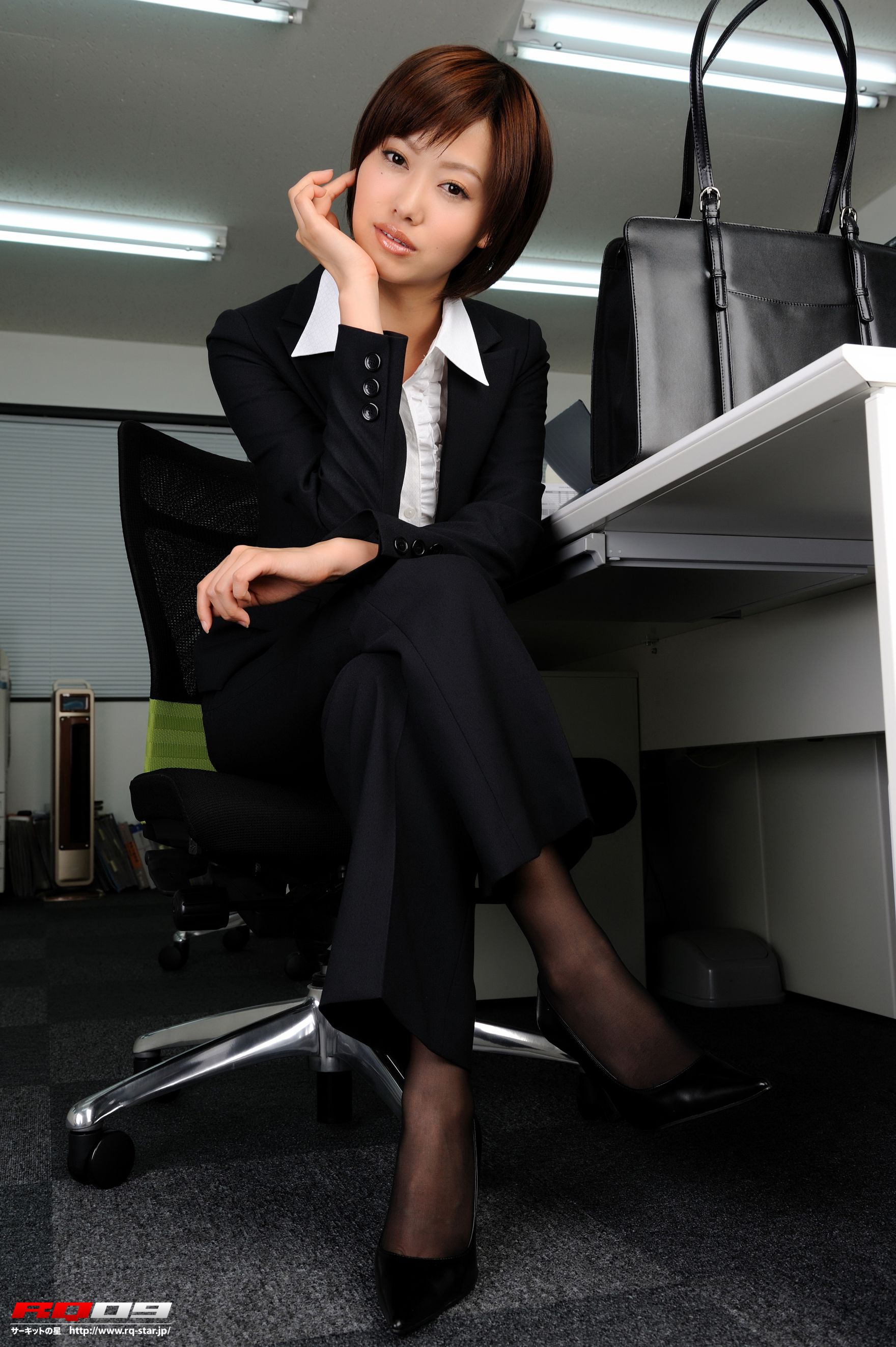NO.00155 藤村えみり/藤村枝美里 Recruit Style 办公室美女系列-图21