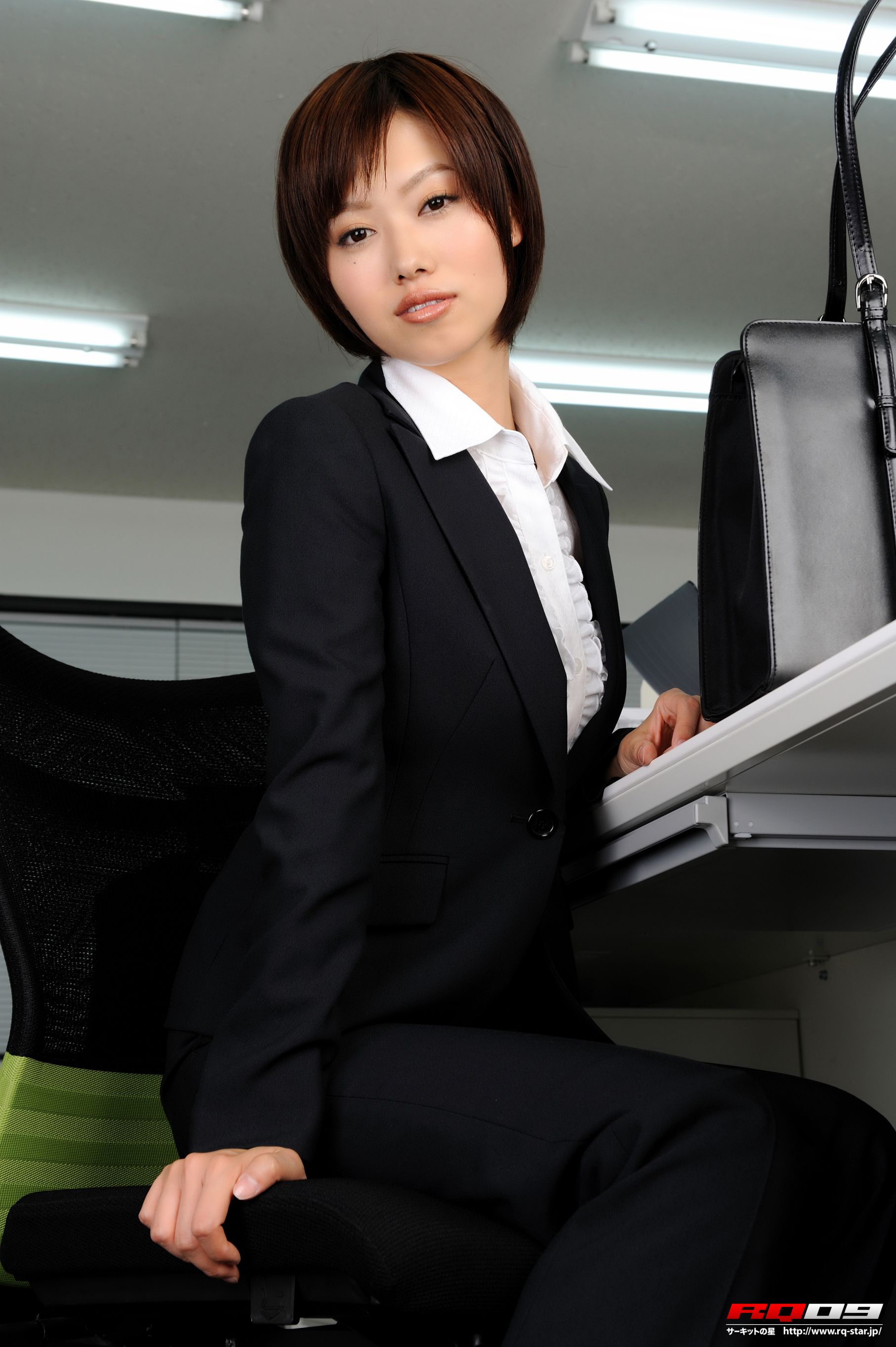 NO.00155 藤村えみり/藤村枝美里 Recruit Style 办公室美女系列-图22