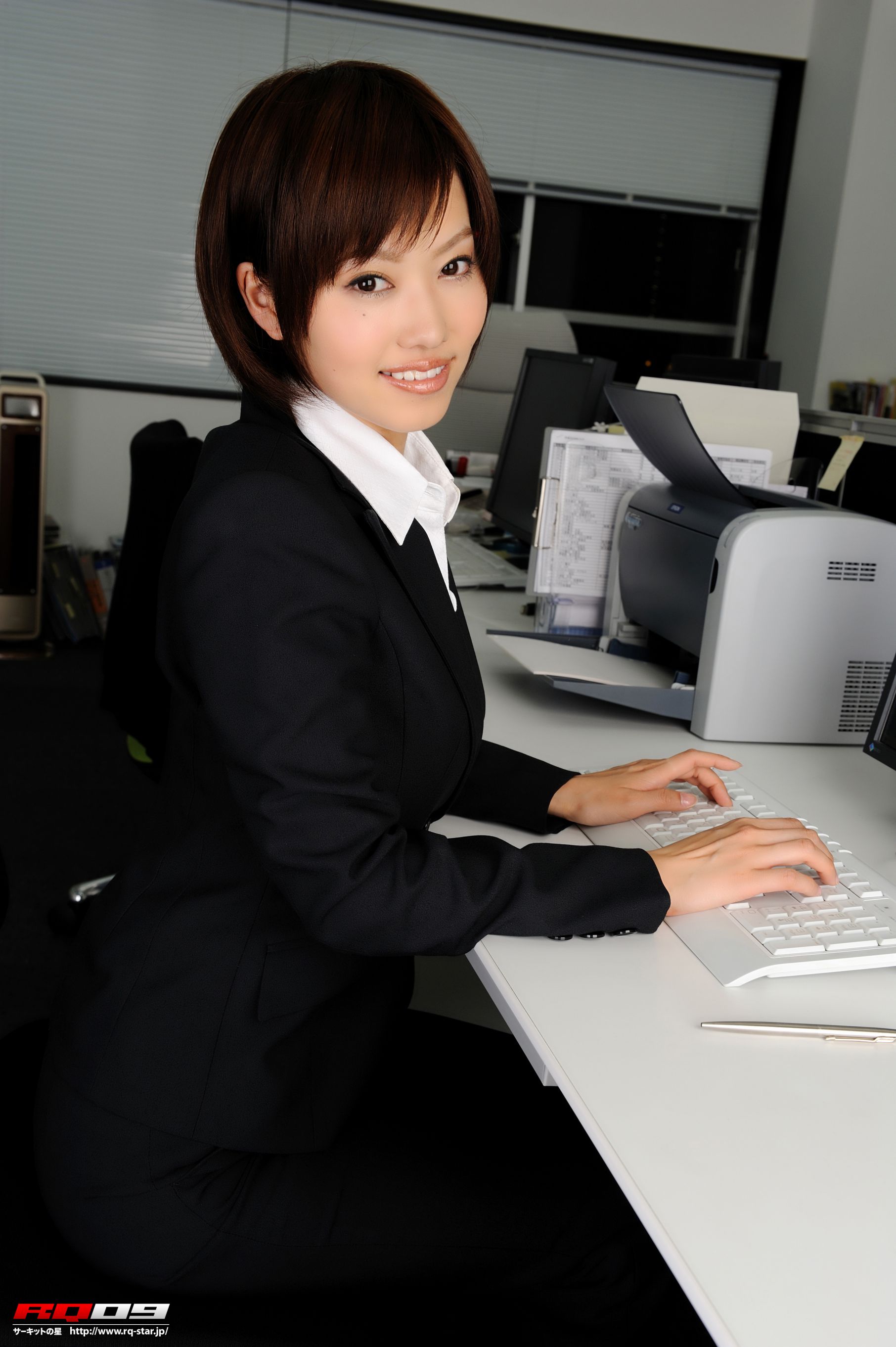 NO.00155 藤村えみり/藤村枝美里 Recruit Style 办公室美女系列-图27