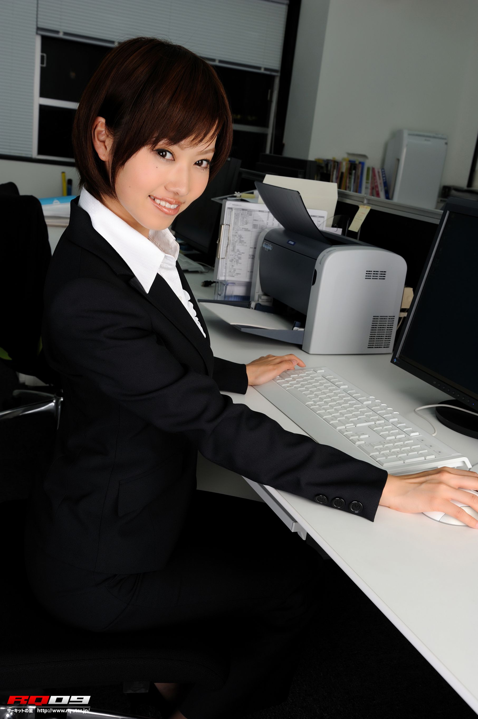 NO.00155 藤村えみり/藤村枝美里 Recruit Style 办公室美女系列-图28