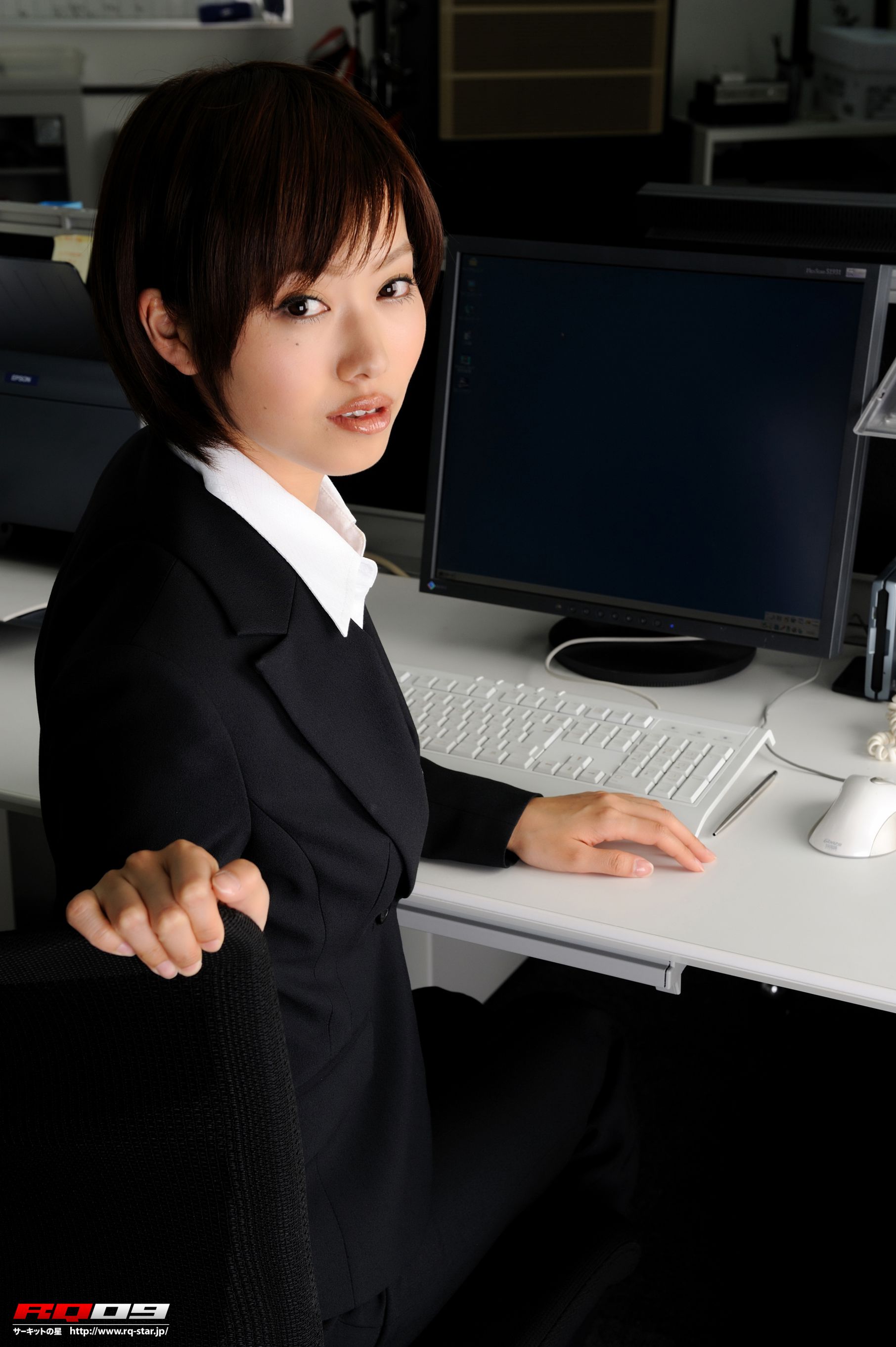 NO.00155 藤村えみり/藤村枝美里 Recruit Style 办公室美女系列-图29