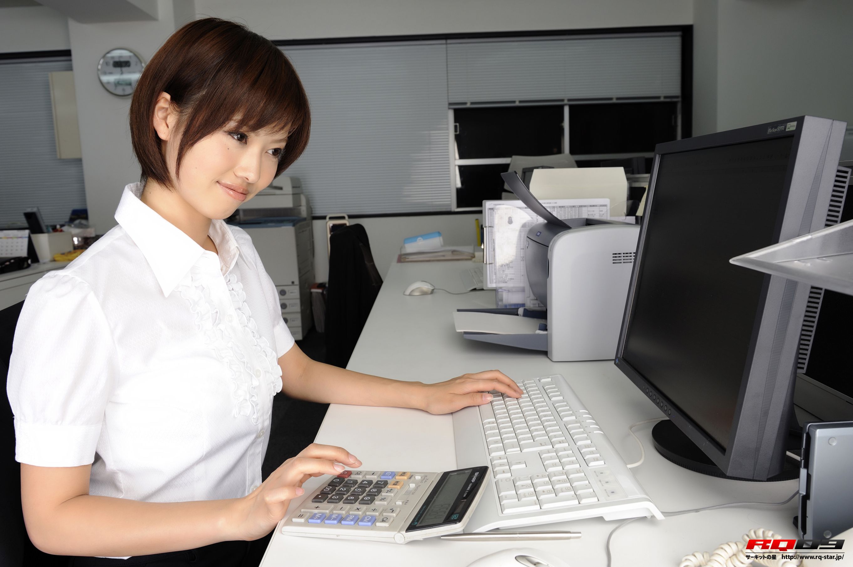 NO.00155 藤村えみり/藤村枝美里 Recruit Style 办公室美女系列-图35