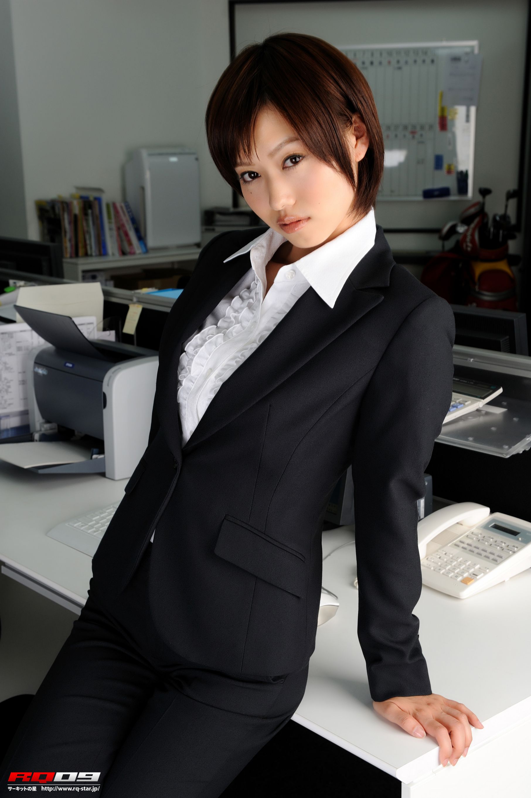 NO.00155 藤村えみり/藤村枝美里 Recruit Style 办公室美女系列-图3