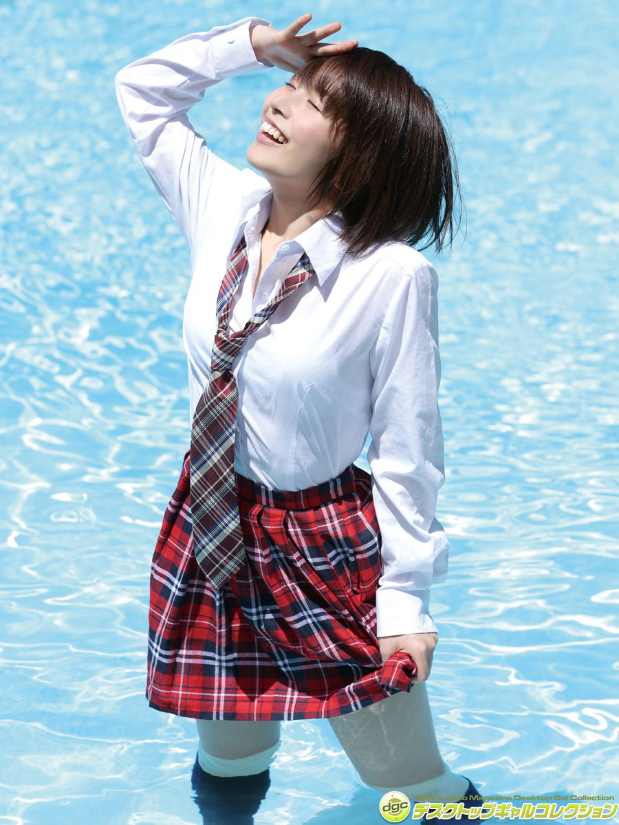 楠本美紗《ショートカットが似合う清純派快活少女！！》-图9