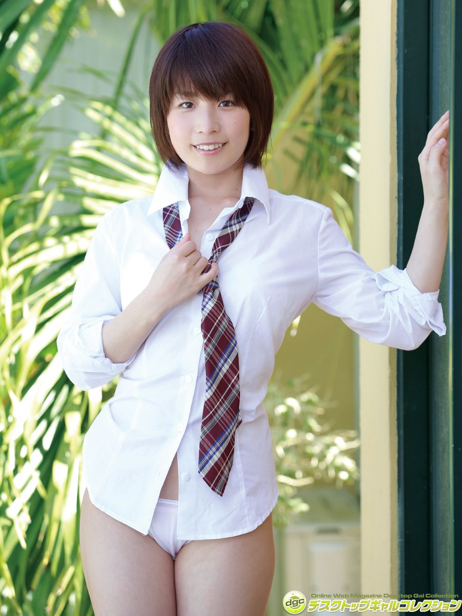 楠本美紗《ショートカットが似合う清純派快活少女！！》-图10