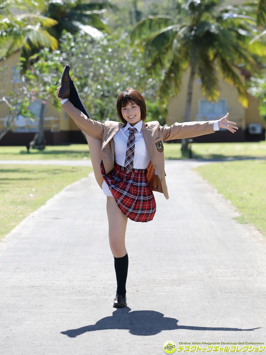 楠本美紗《ショートカットが似合う清純派快活少女！！》-图6