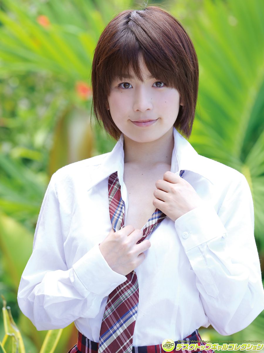 楠本美紗《ショートカットが似合う清純派快活少女！！》-图7