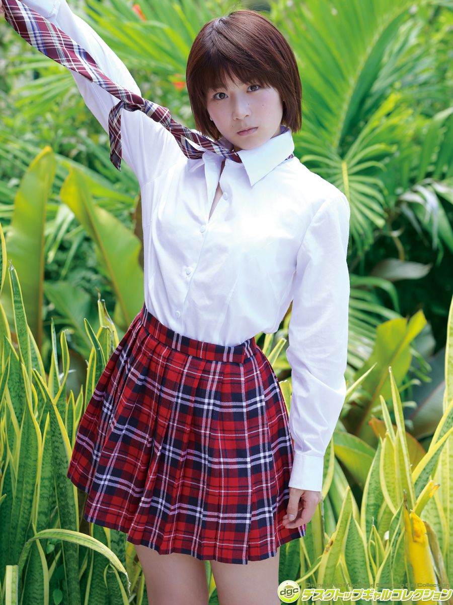 楠本美紗《ショートカットが似合う清純派快活少女！！》-图8