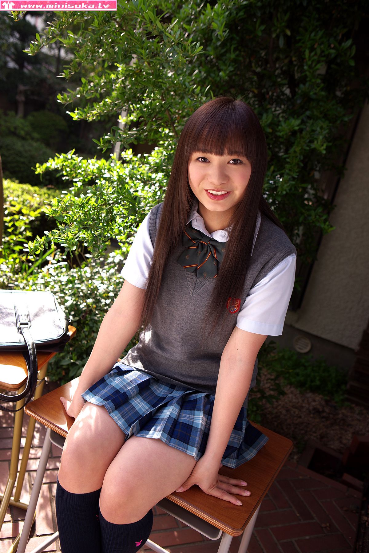 Moe Kubo 久保萌 現役女子高生-图3