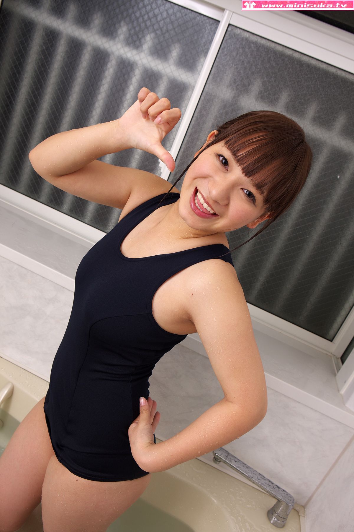 Moe Kubo 久保萌 現役女子高生-图68