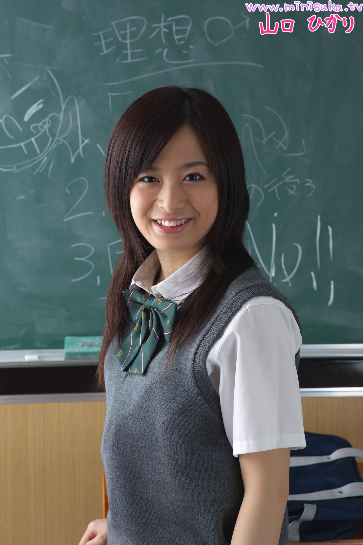 Hikari Yamaguchi 山口ひかり/山口光 現役女子高生-图1