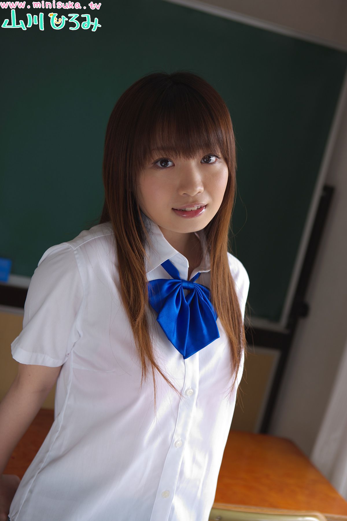 山川ひろみ Hikari Yamaguchi 現役女子高生-图1