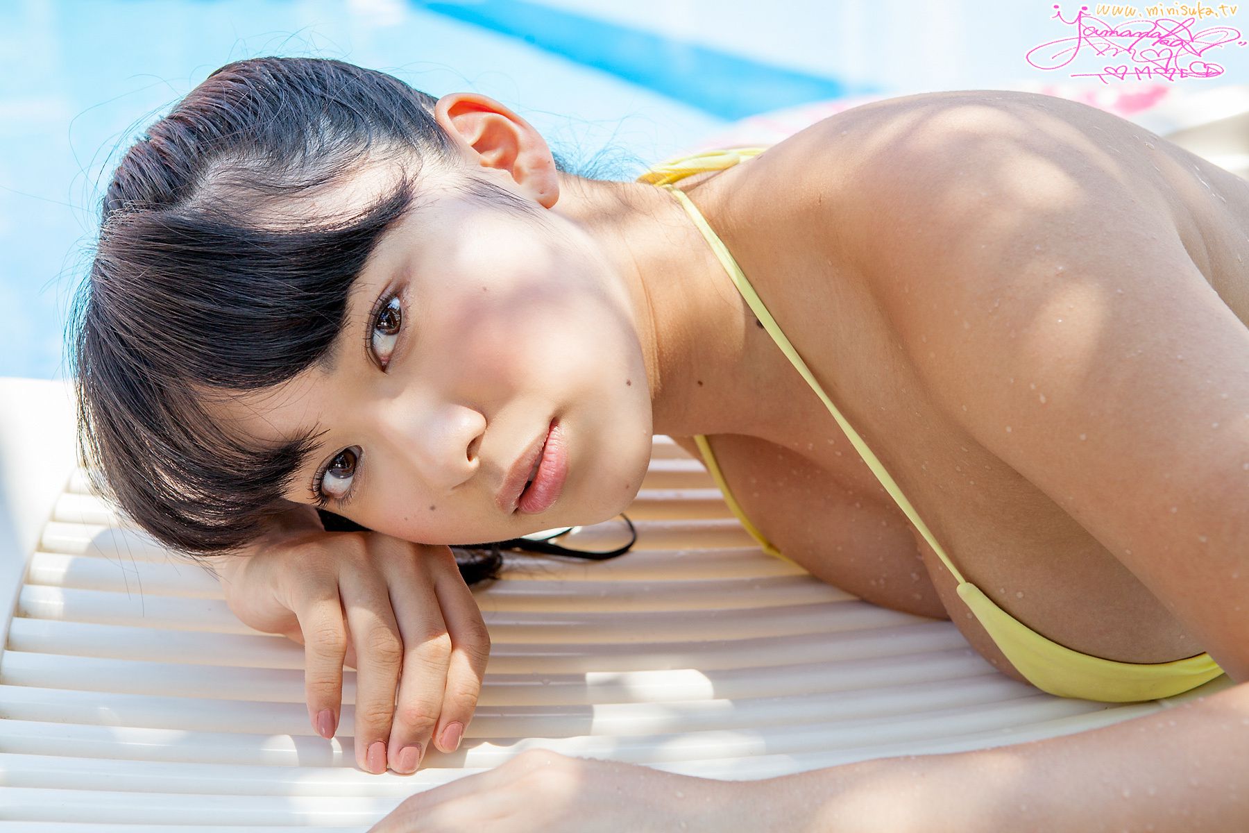 山中知惠 第二十四部 現役女子高生グラビア-图48