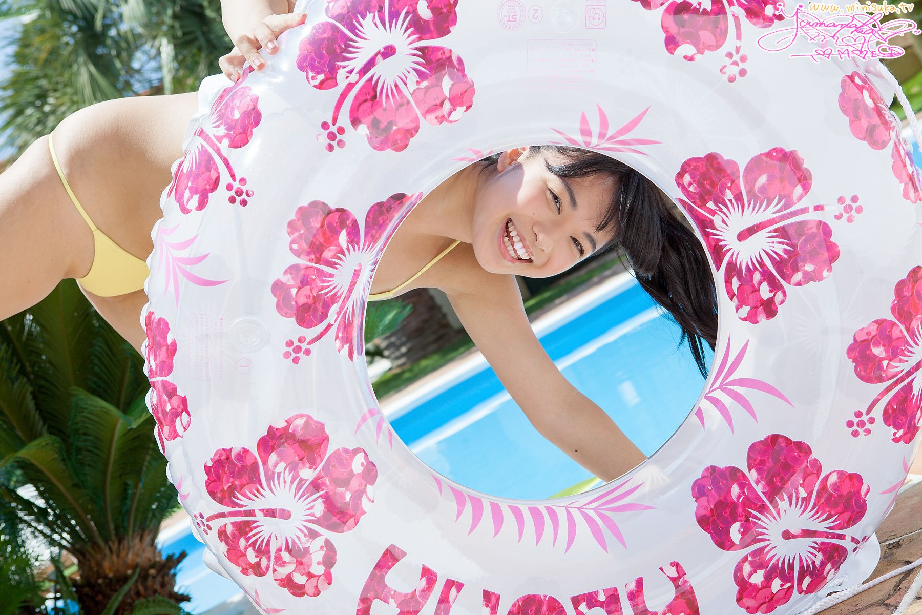 山中知惠 第二十四部 現役女子高生グラビア-图6