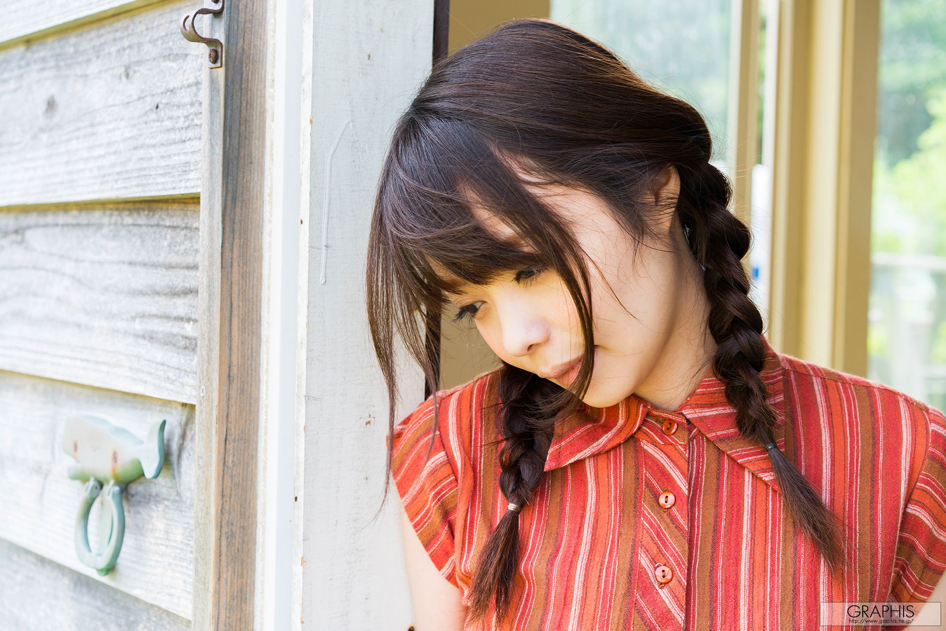 Kaname Ootori 凰かなめ/凤香奈芽  First Gravure 初脫ぎ娘-图13