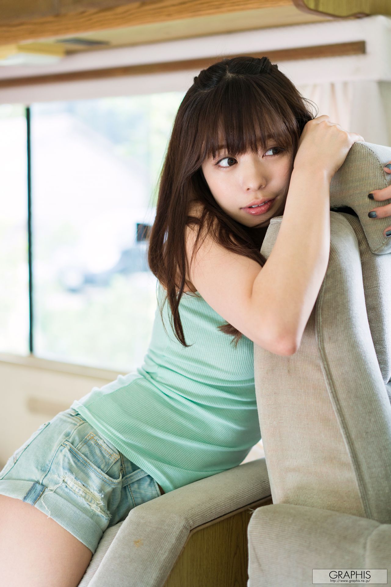 Kaname Ootori 凰かなめ/凤香奈芽  First Gravure 初脫ぎ娘-图60