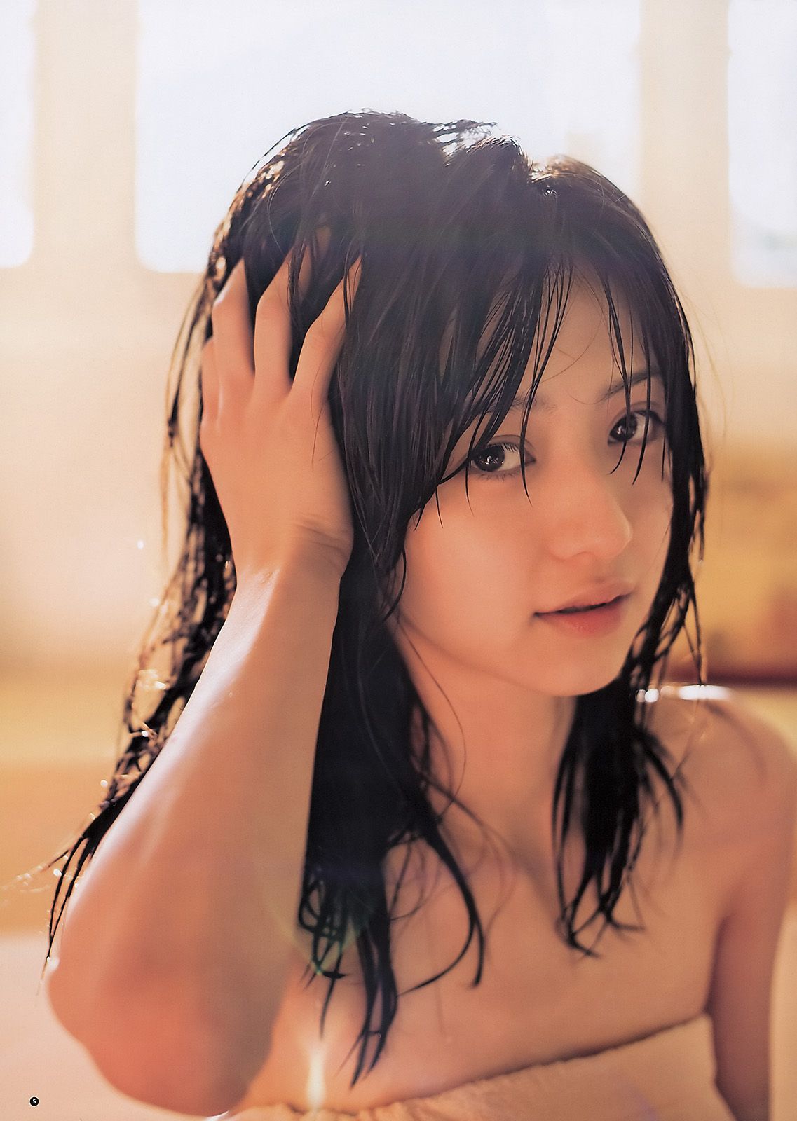 逢沢りな 夏菜 小松美月 山内鈴蘭  2011年No.21 写真杂志-图5