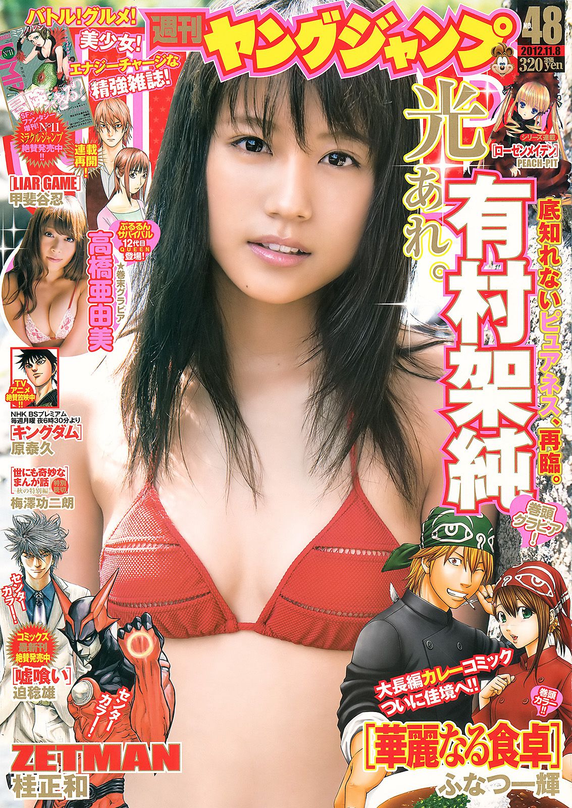 有村架純 高橋亜由美  2012年No.48 写真杂志-图0