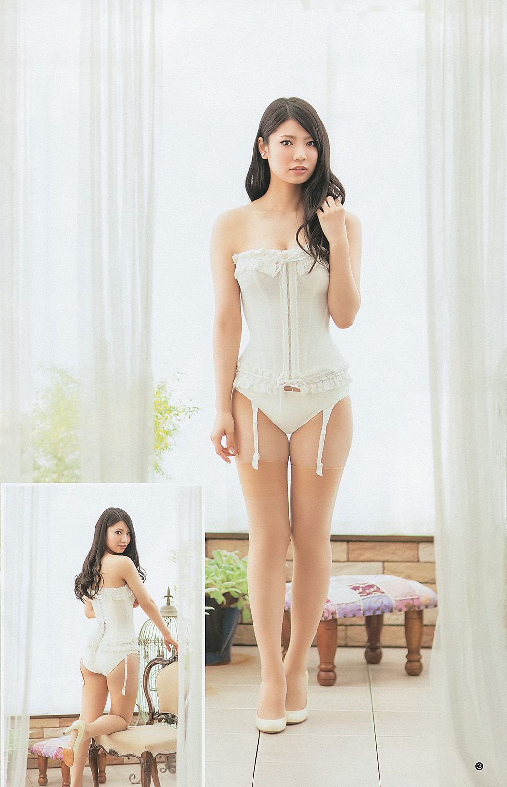 鬼头桃菜 倉持明日香 深谷理紗 藤原令子  2013年No.26 写真杂志-图9