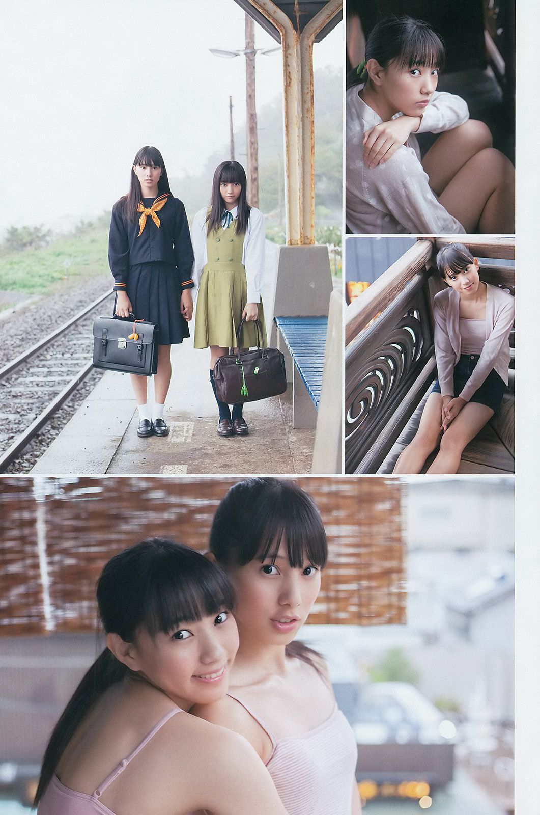 横山ルリカ 奥村真友里 富永美杜  2014年No.03 写真杂志-图10