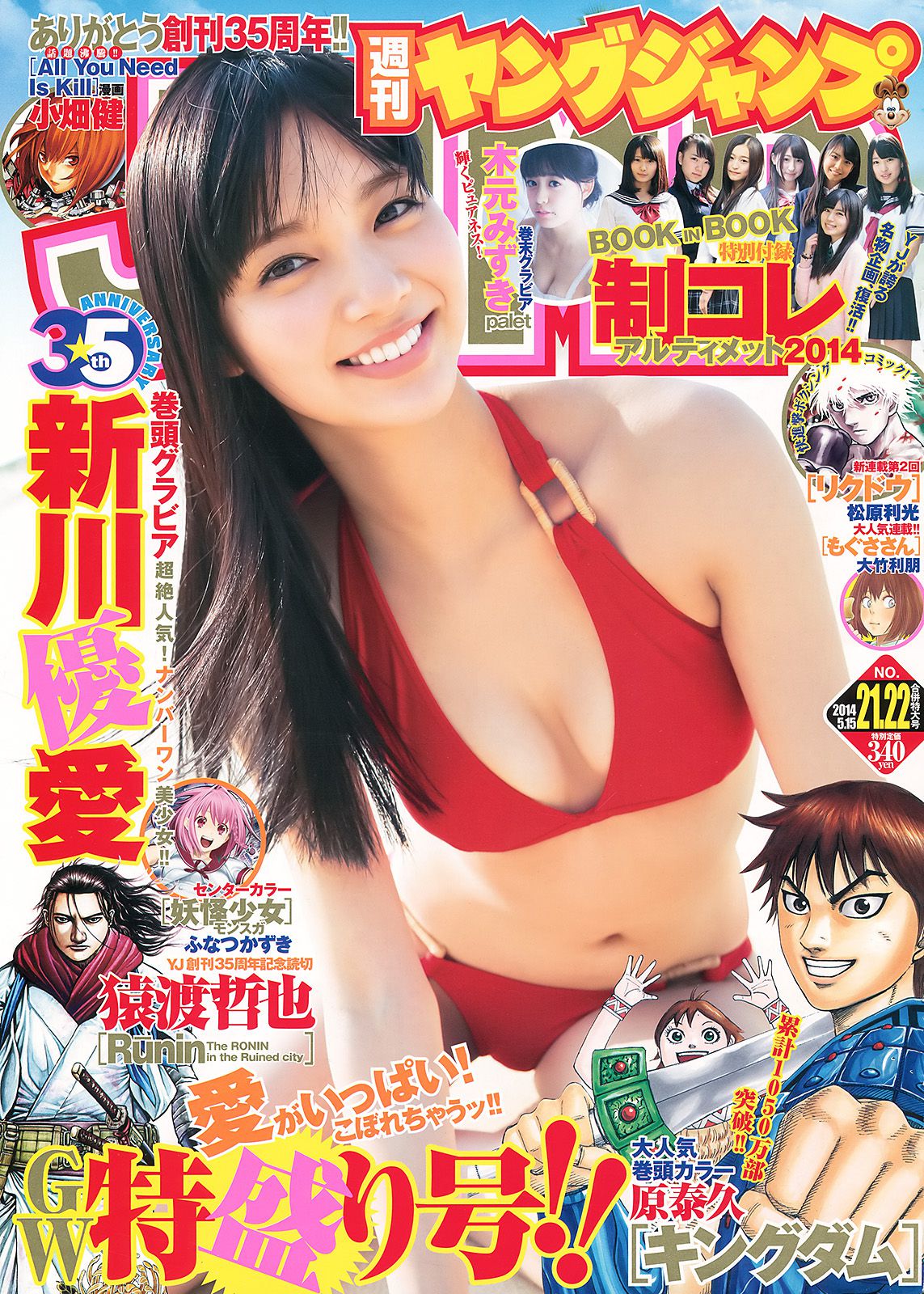 新川優愛 木元みずき 制コレ アルティメット2014  2014年No.21-22写真杂志-图0