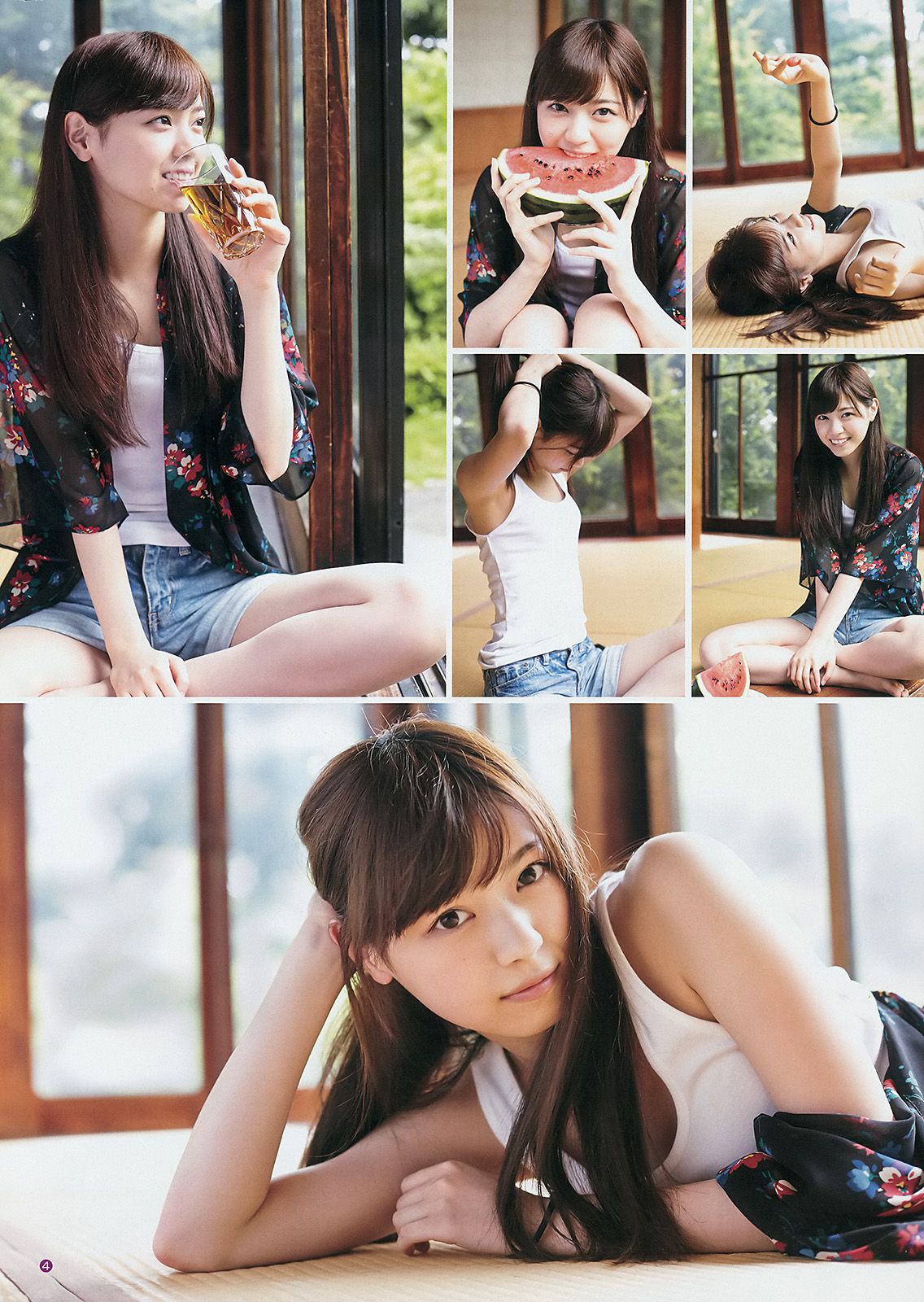 山本彩 小間千代 西野七瀬  2014年No.32 写真杂志-图15