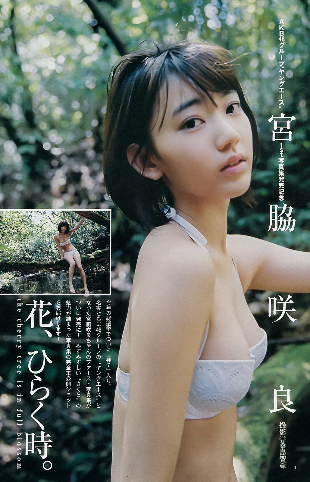 広瀬すず 宮脇咲良  2015年No.32 写真杂志-图7
