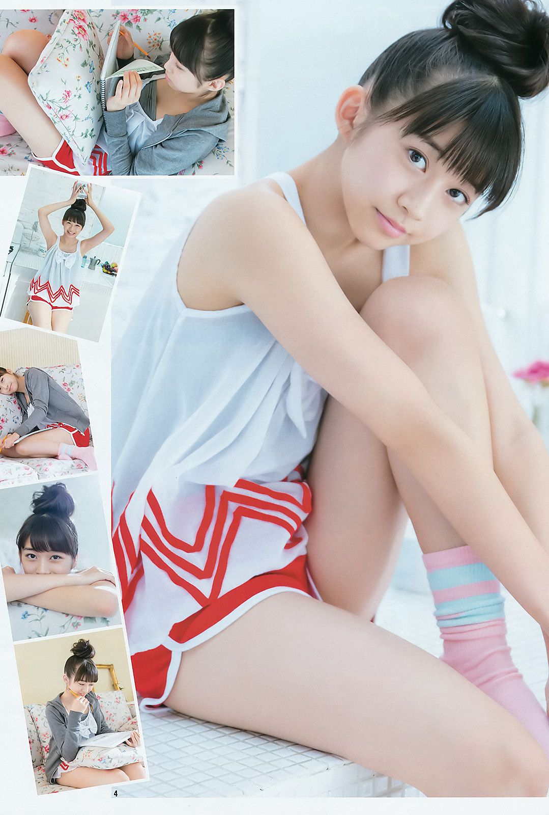 牧野真莉愛 佐藤麗奈  2015年No.47 写真杂志-图3