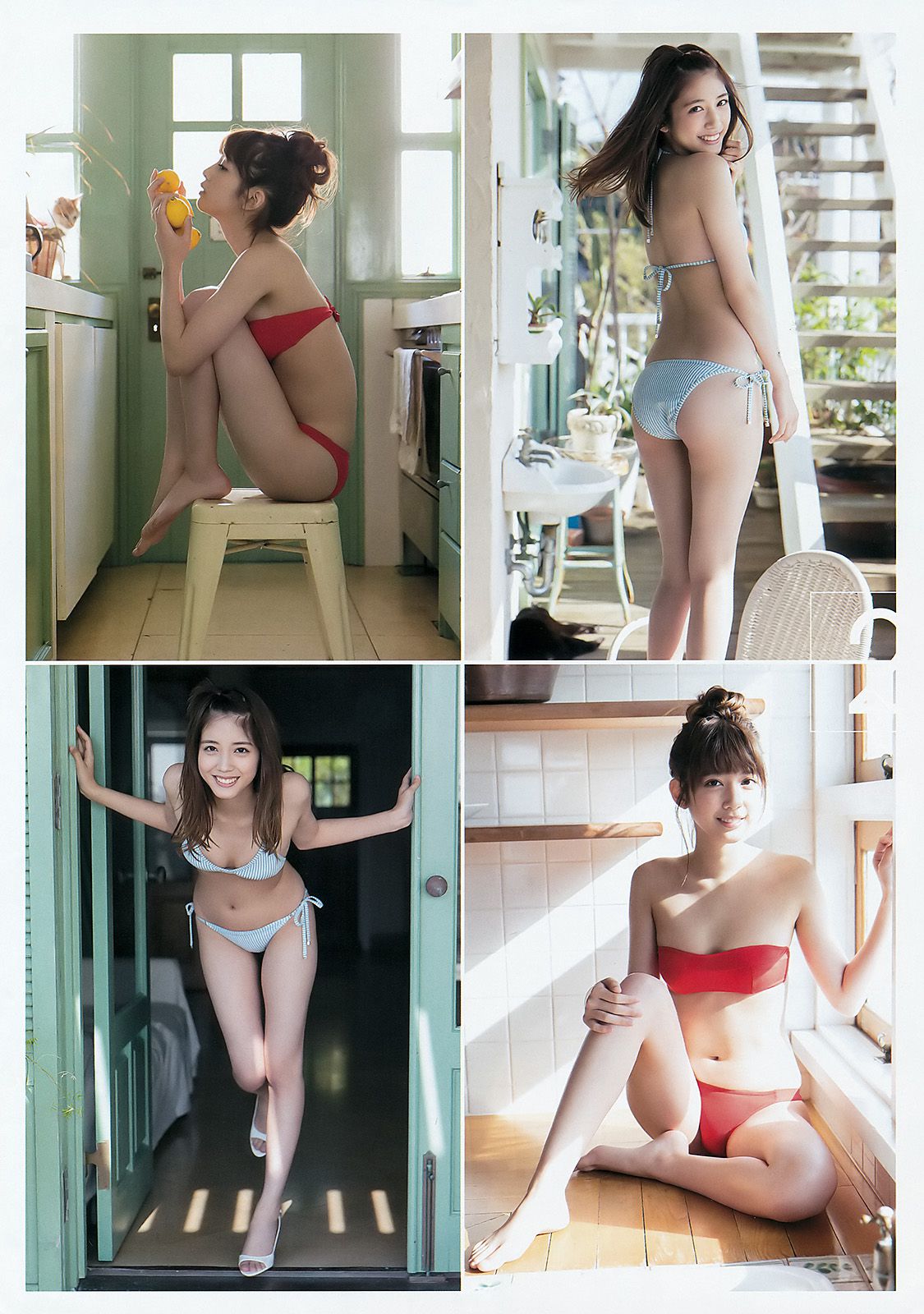 馬場ふみか 松田るか  2015年No.52 写真杂志-图9