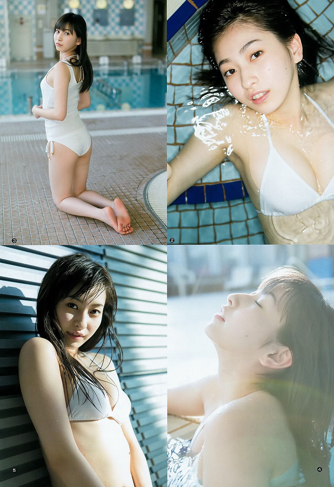 植村あかり 西岡葉月  2016年No.10 写真杂志-图2