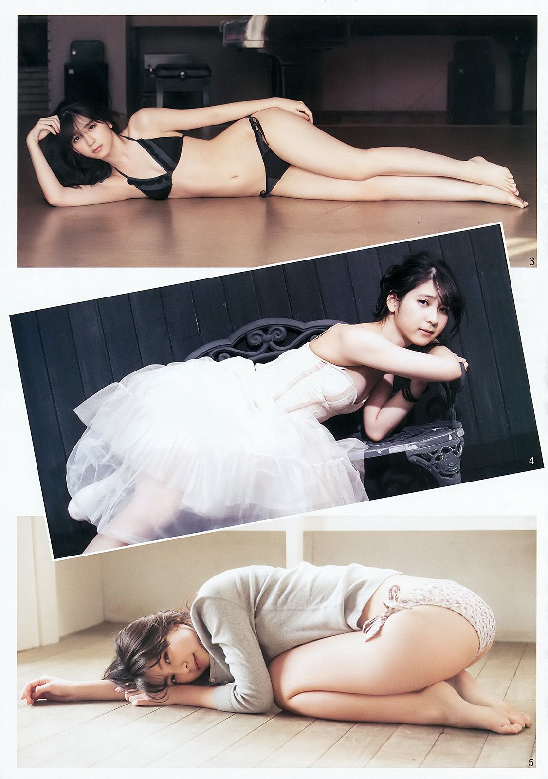 村岡菜摘 小林由依 今泉佑唯 河村美咲  2016年No.14 写真杂志-图3