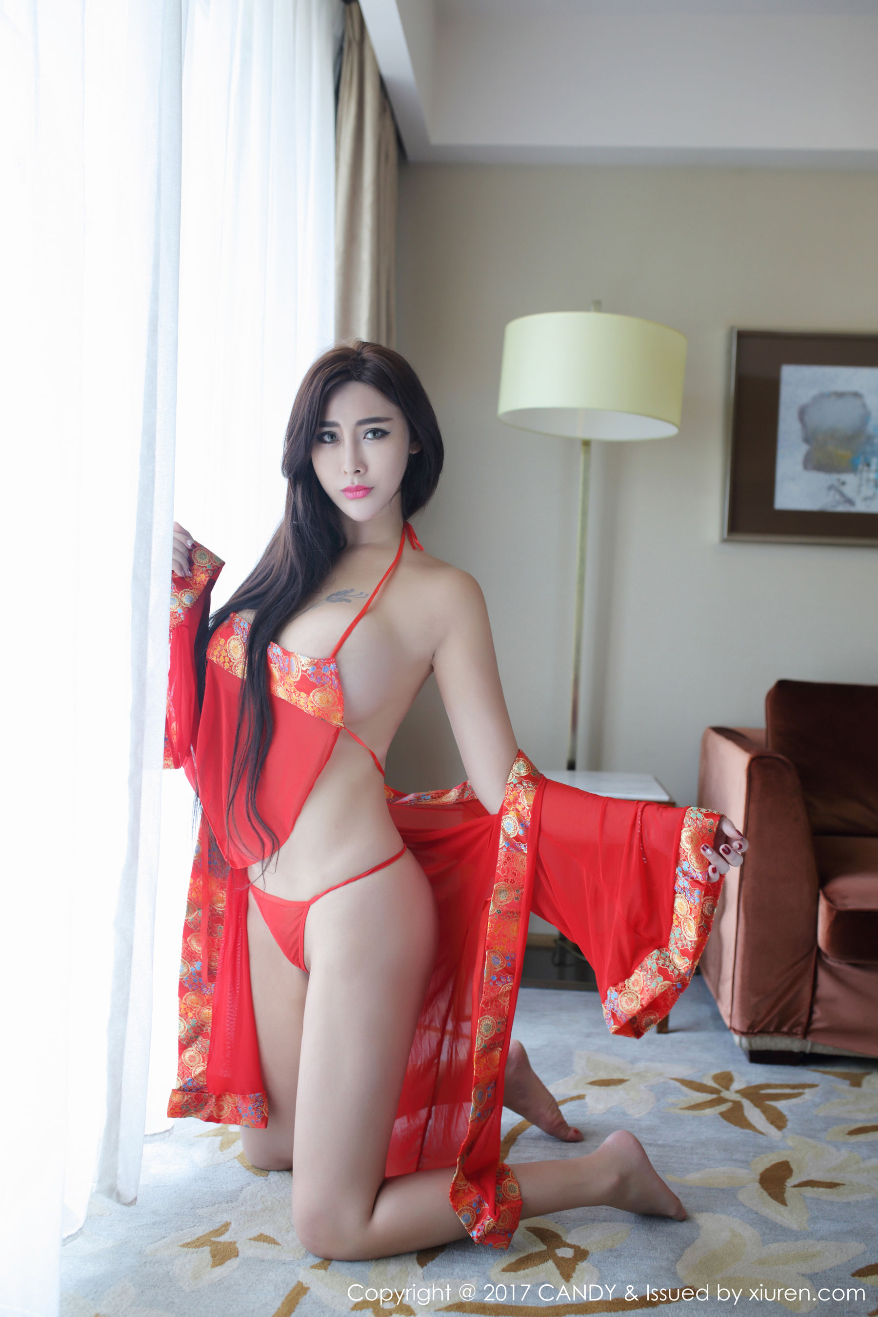 FoxYini孟狐狸《冬日里绽放的桃花》  Vol.006-图6
