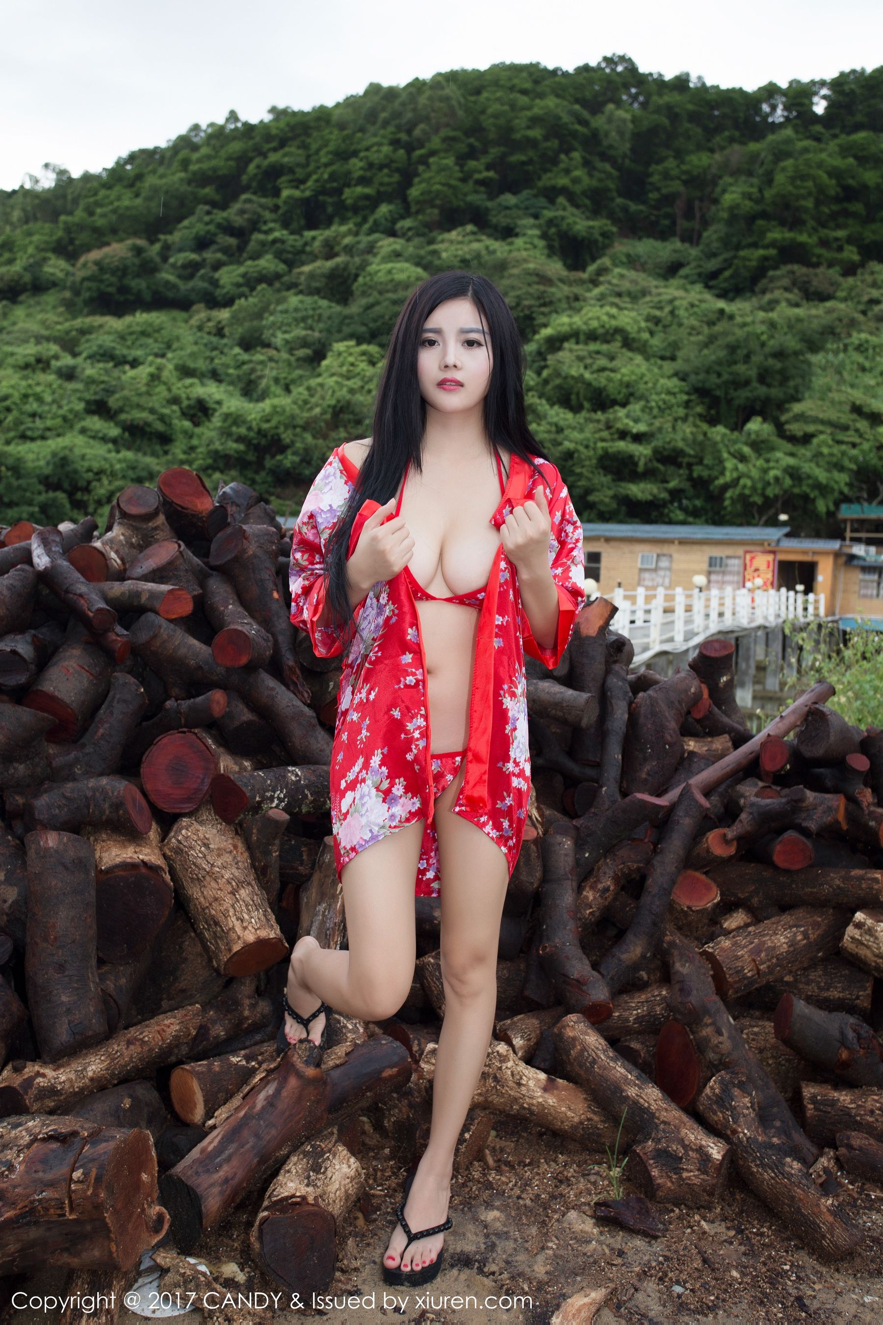 林美惠子Mieko《外景海边+车内拍摄》  VOL.013-图13