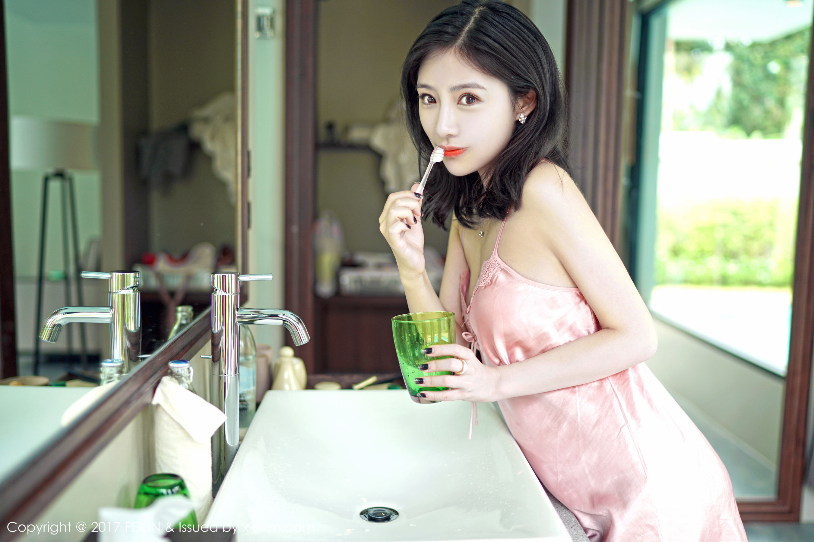 施忆佳KITTY《睡美人与海边唯美仙子》  VOL.084-图11