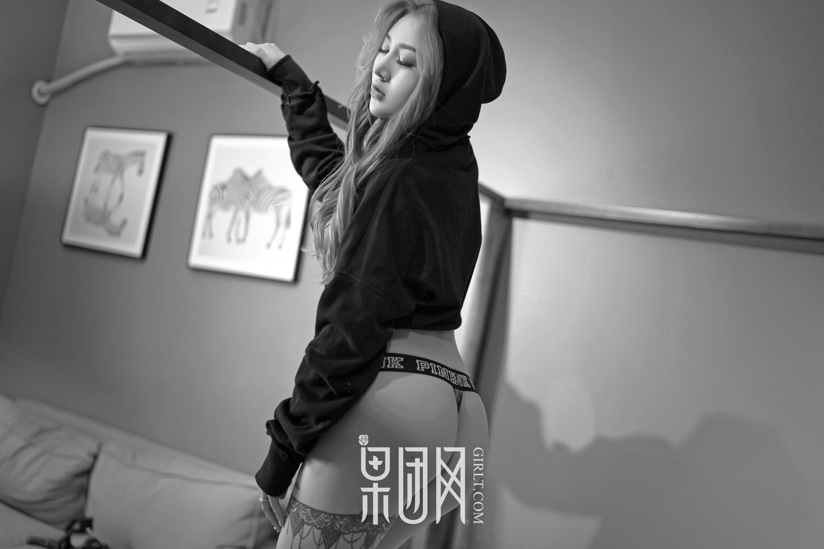 晗晗《国产卡戴珊！美臀女郎 运动大餐》  No.020-图14