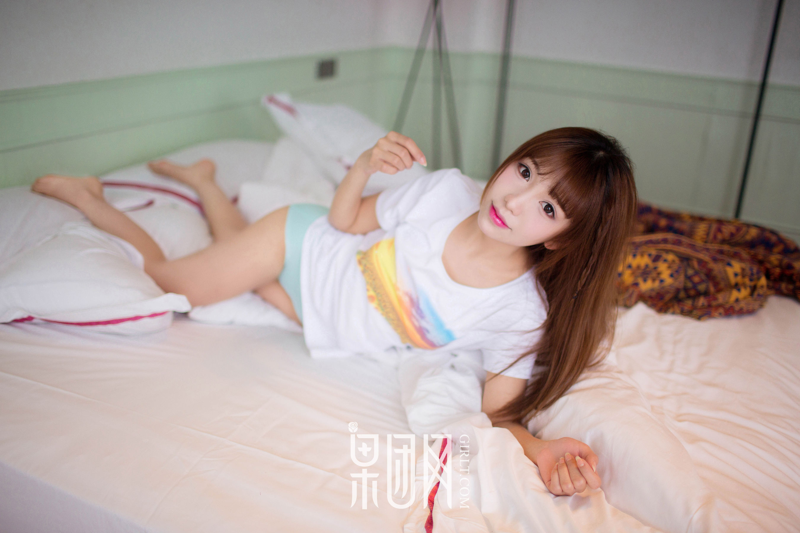 水花花不是水哗哗《天真萝莉双马尾》  No.021-图5