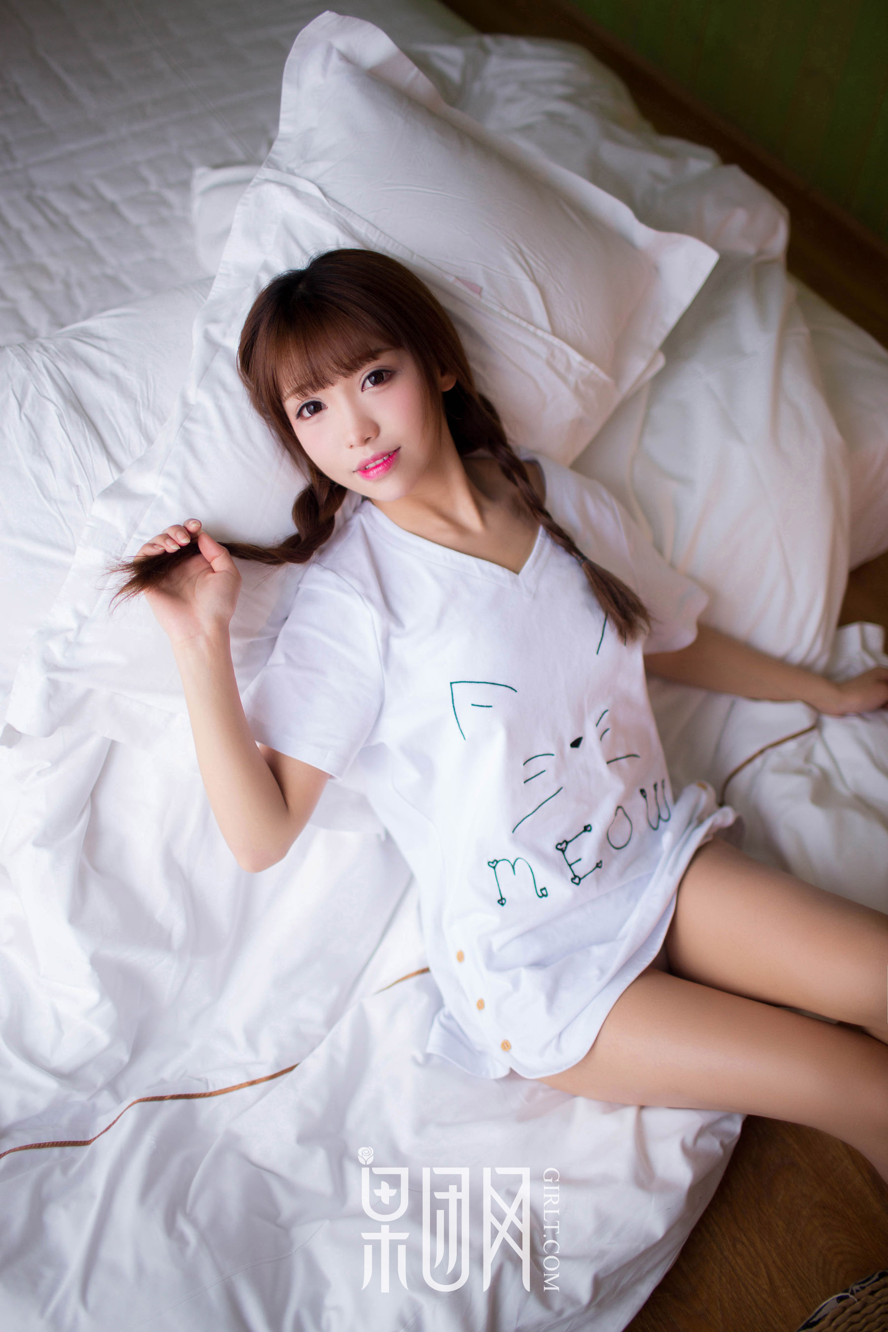 水花花不是水哗哗《天真萝莉双马尾》  No.021-图7