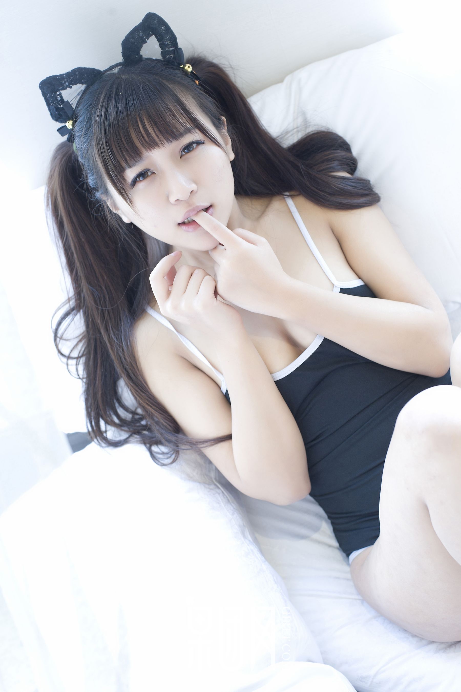 熙恩《日系连体运动服+日系吊带深沟》  No.030-图15