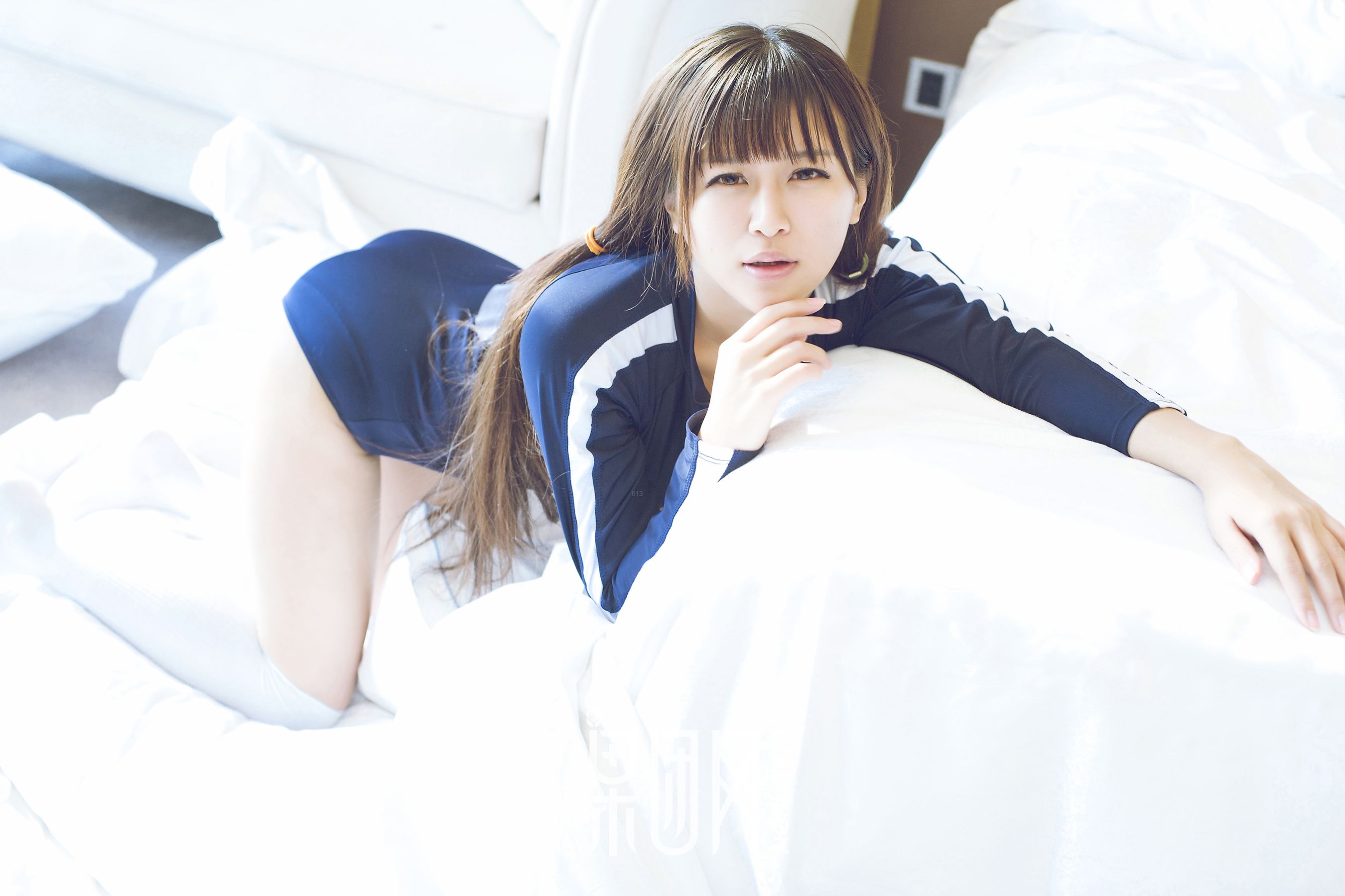 熙恩《日系连体运动服+日系吊带深沟》  No.030-图35