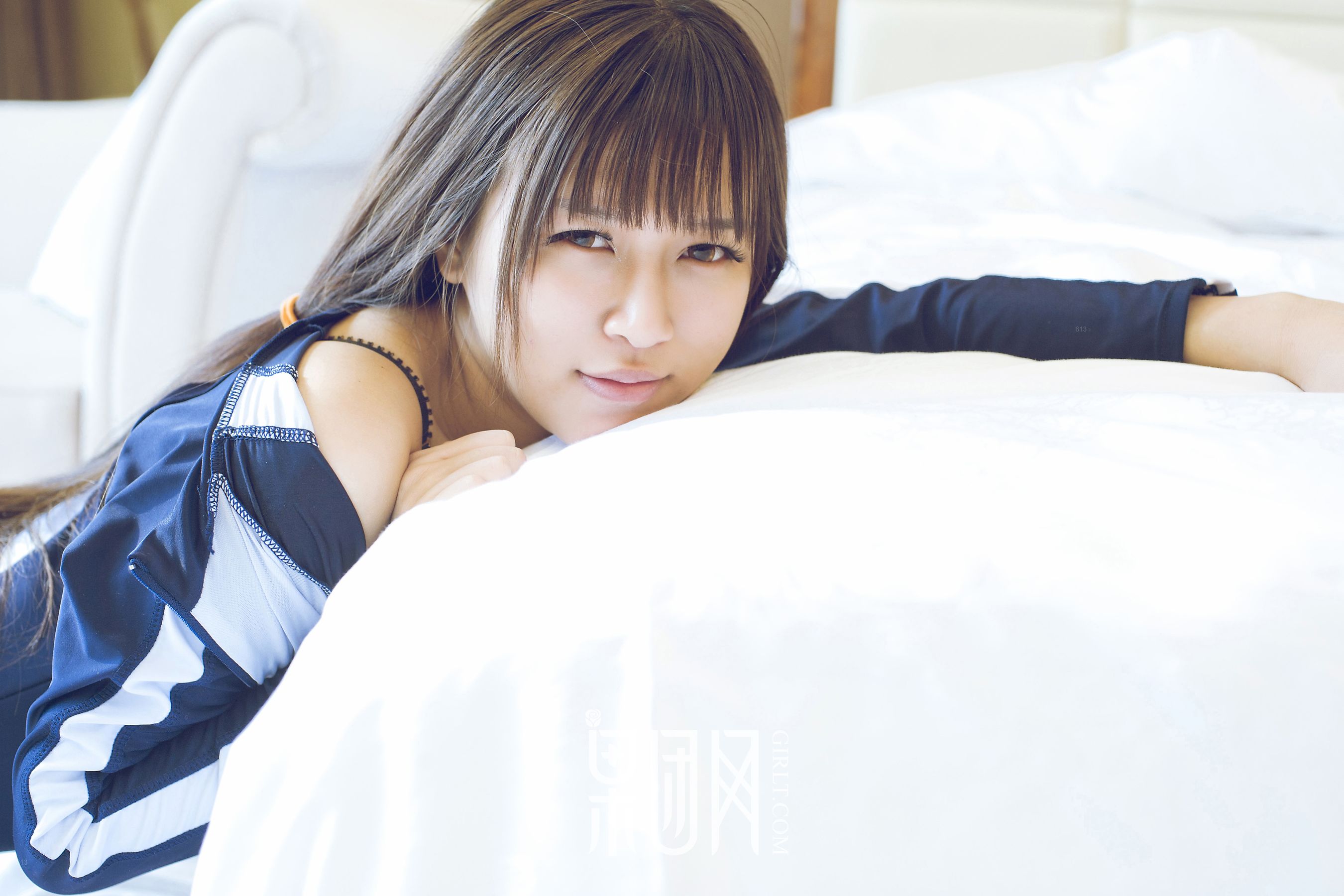 熙恩《日系连体运动服+日系吊带深沟》  No.030-图40