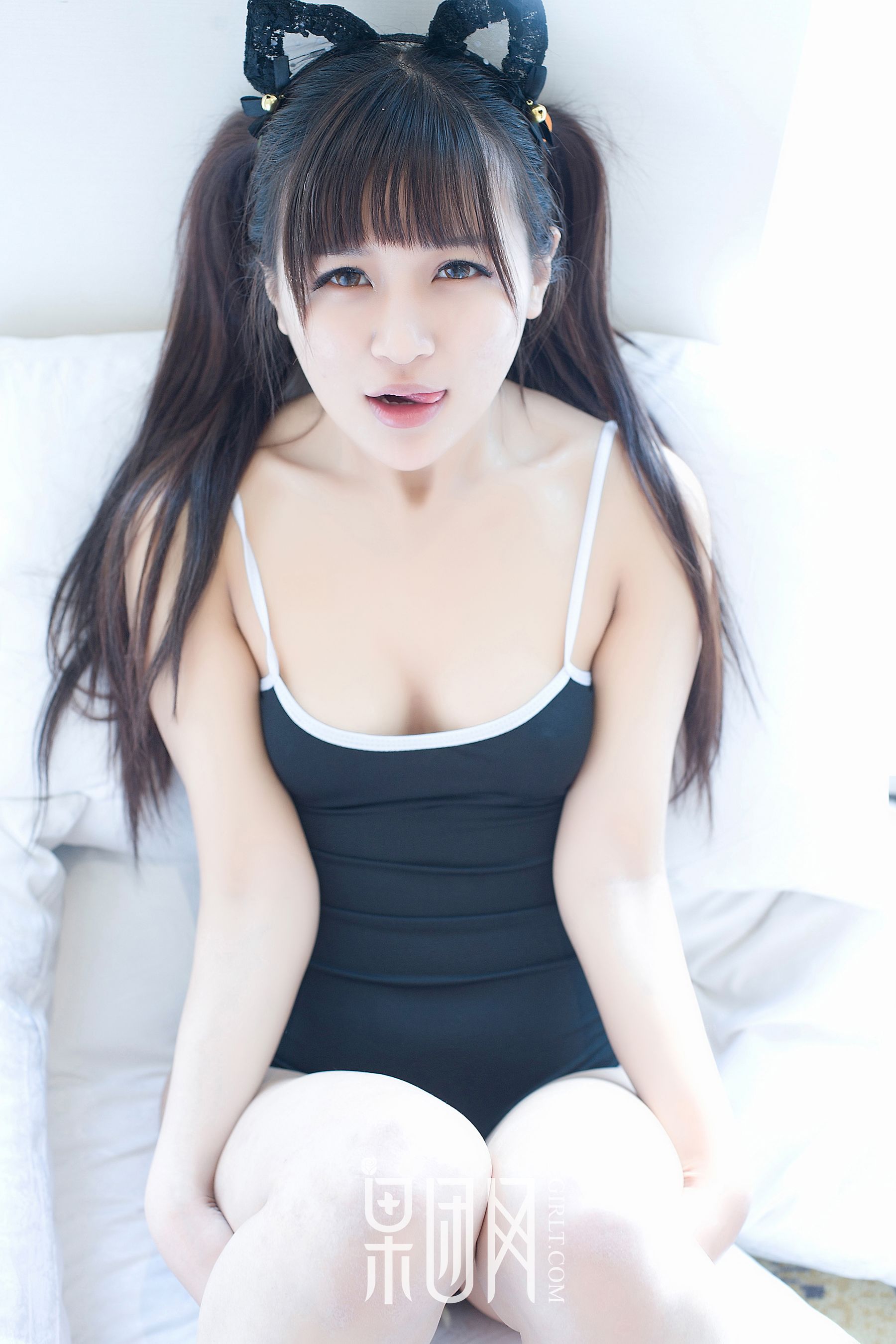 熙恩《日系连体运动服+日系吊带深沟》  No.030-图49