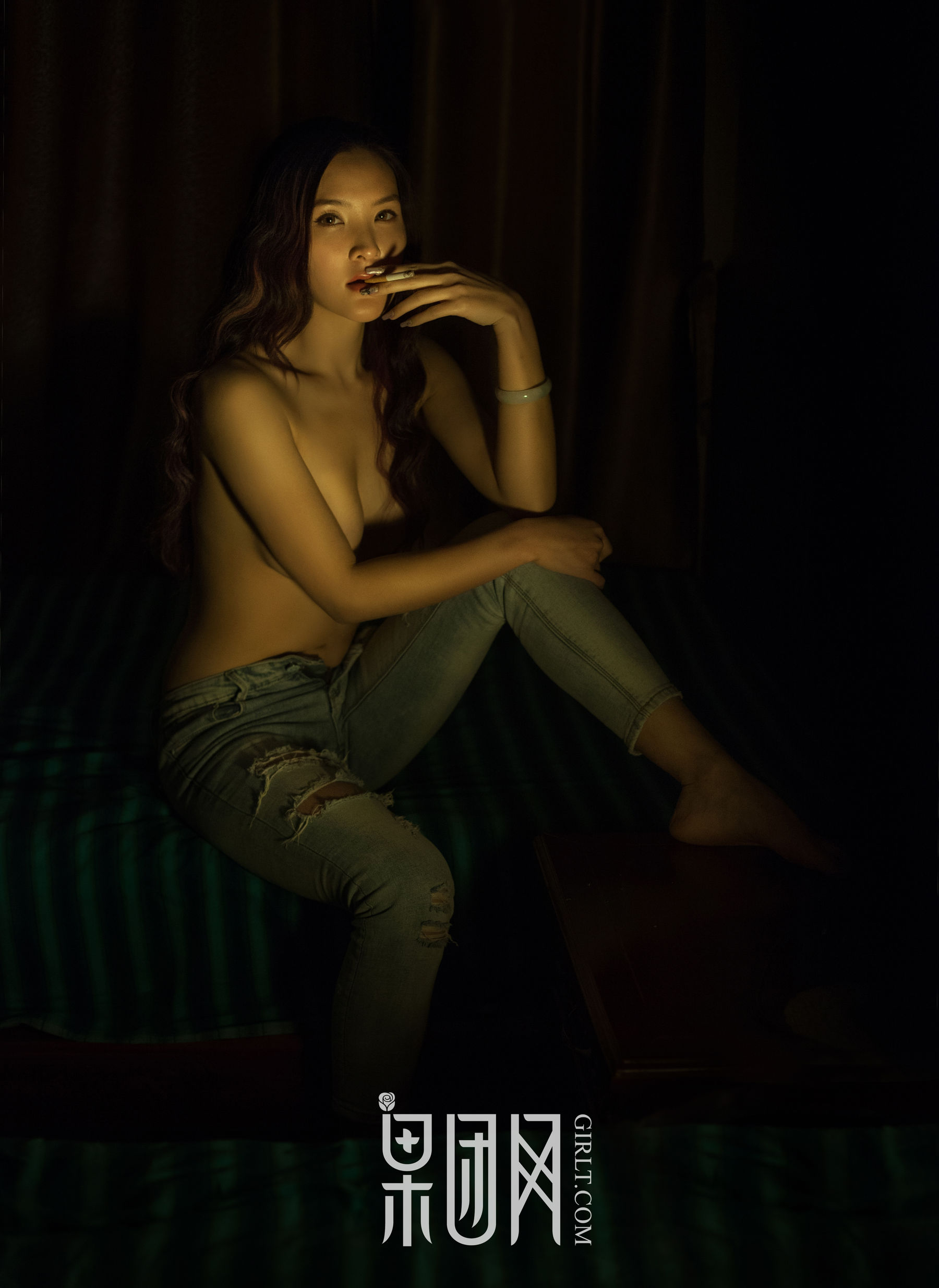美女画家《全裸上阵人体艺术》  No.033-图43